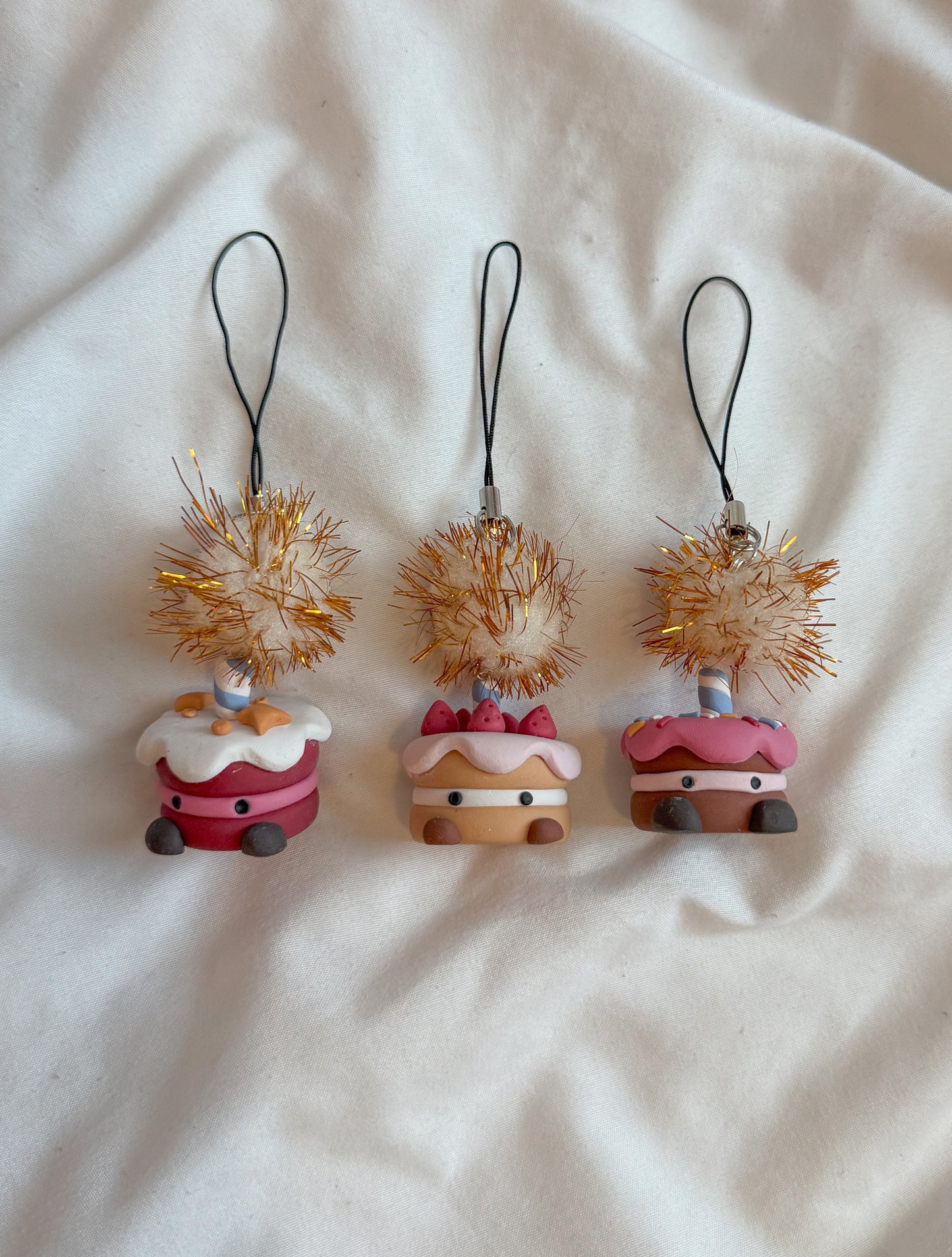 Cake Phone Charms & Keychains