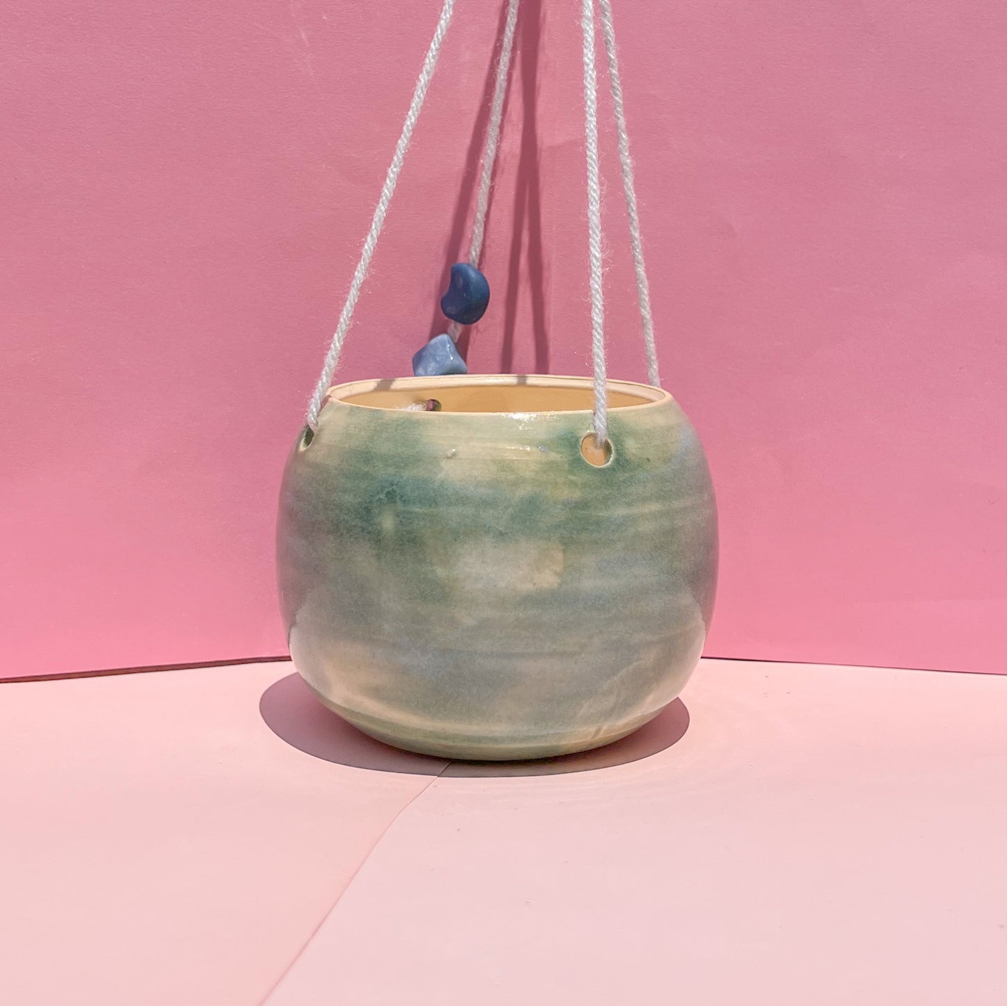 Planet hanging planter