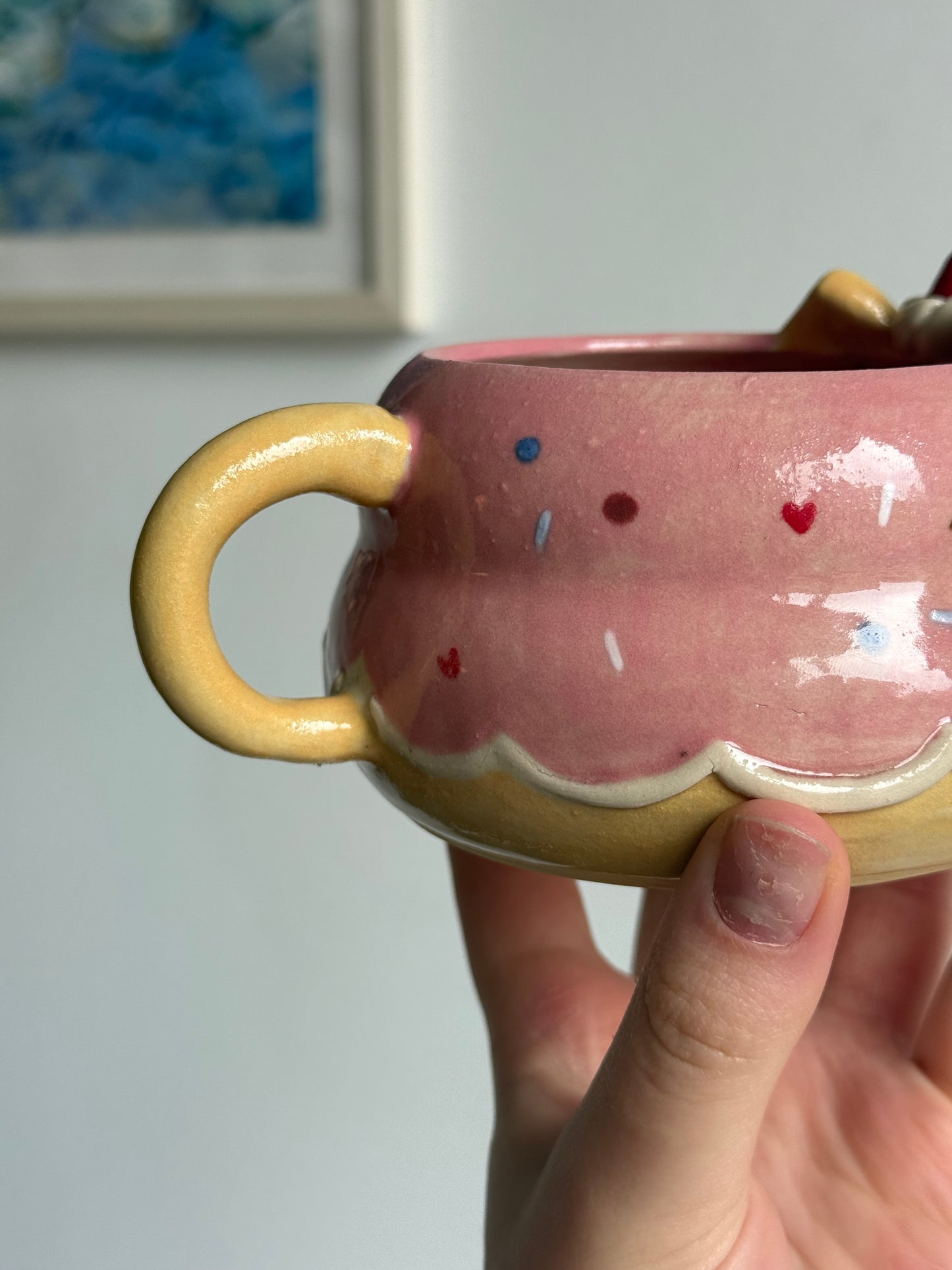Angel the cake mug