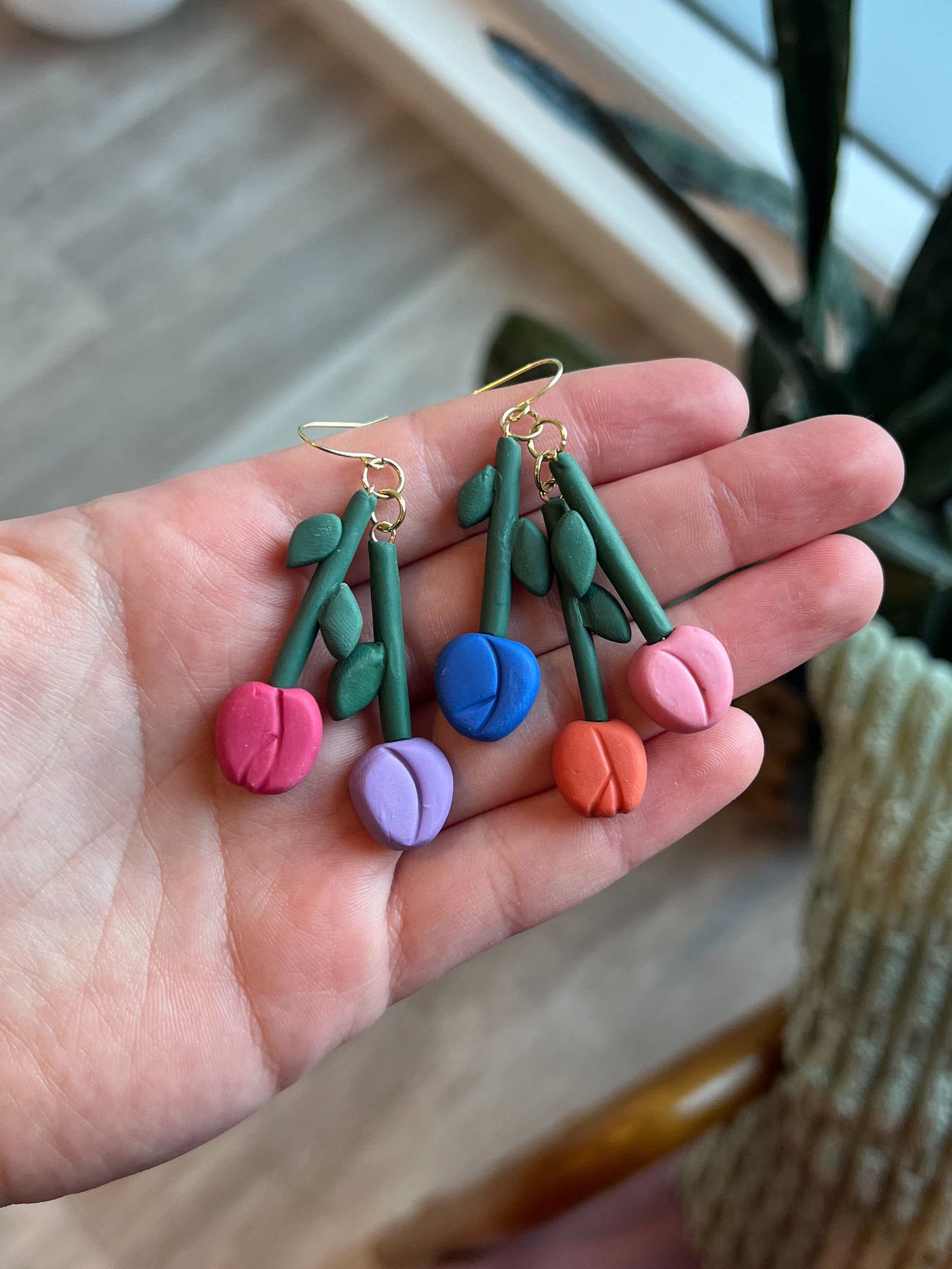 Tulip earrings