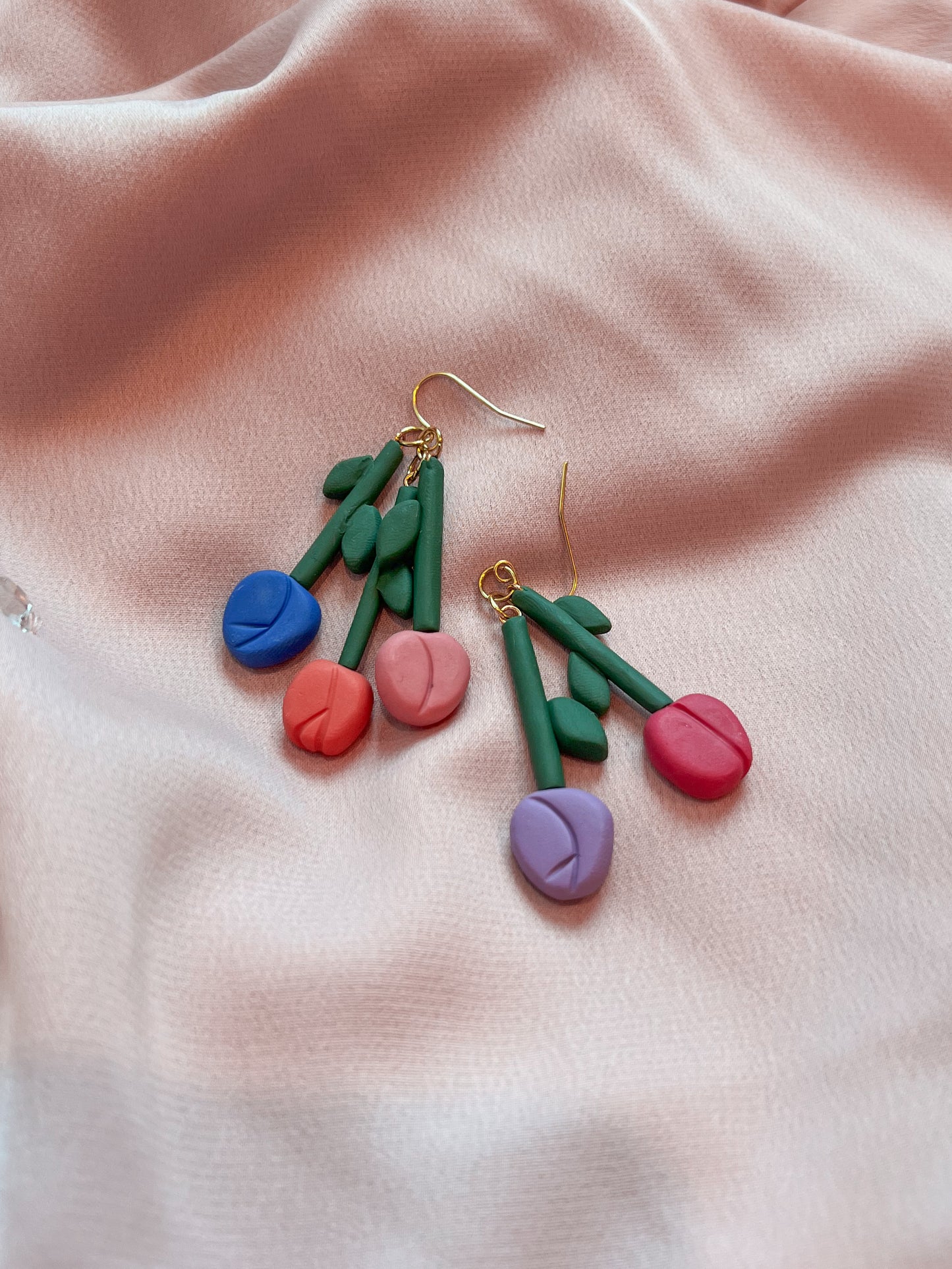 Tulip earrings