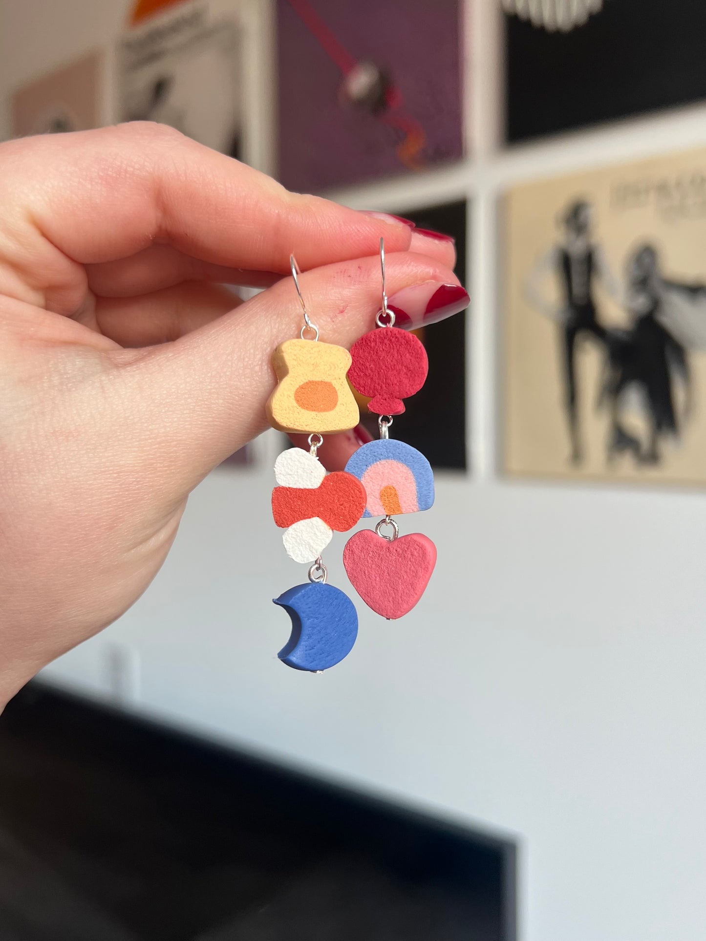 Lucky charm earrings