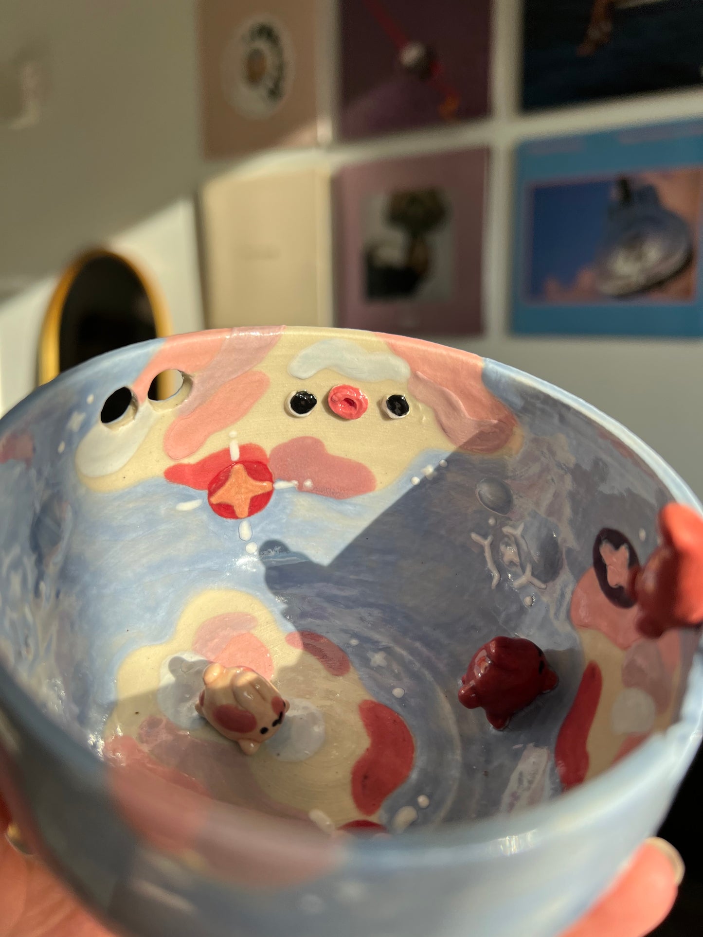 Cloudy bunny bowl