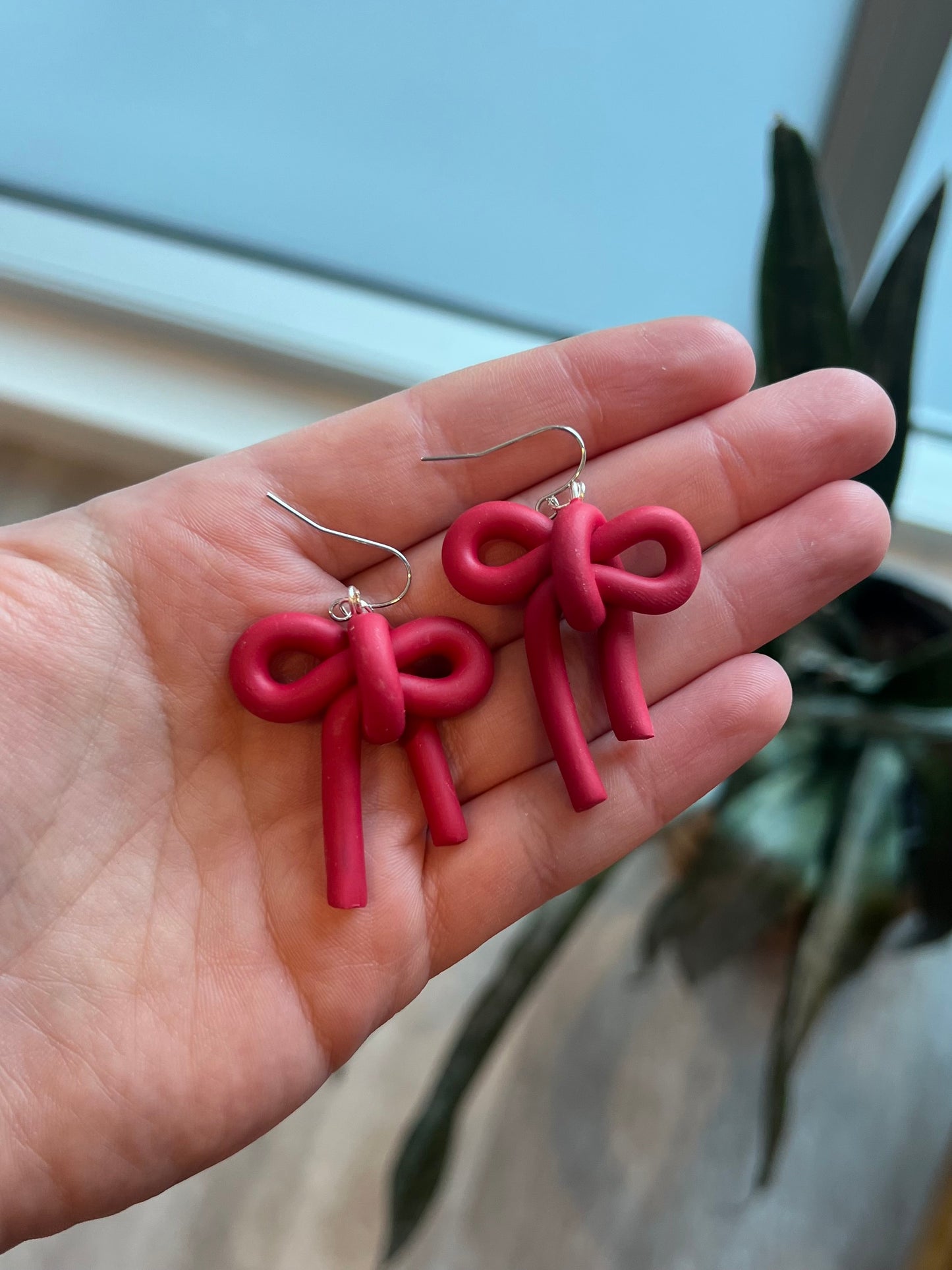 Bow earrings 🎀