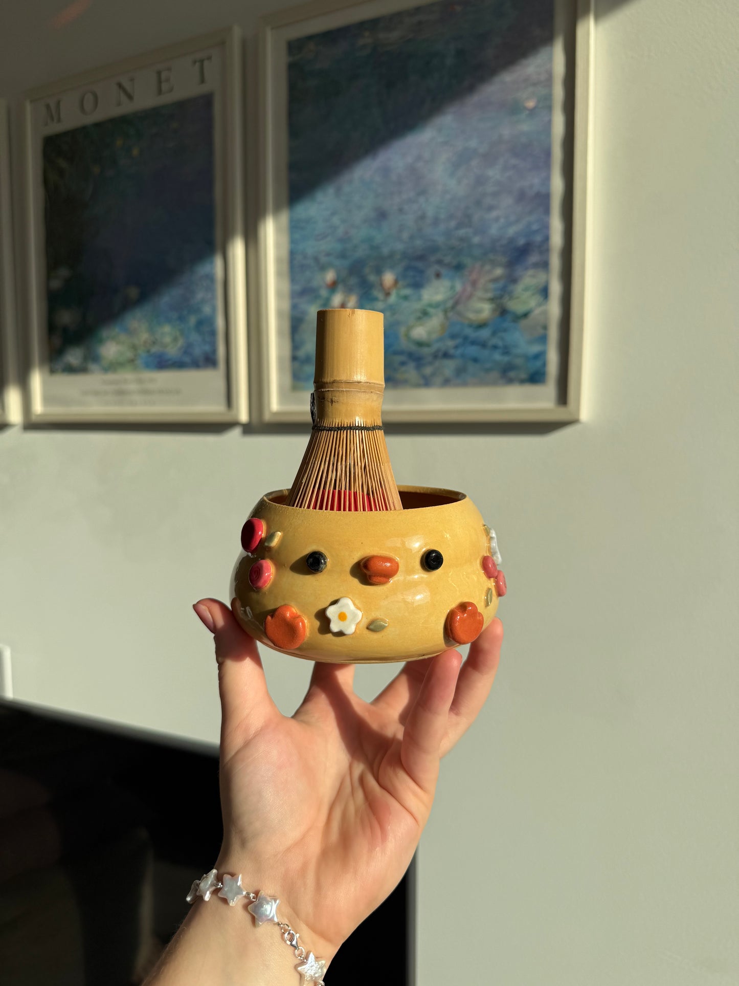 Dot the Duck matcha bowl