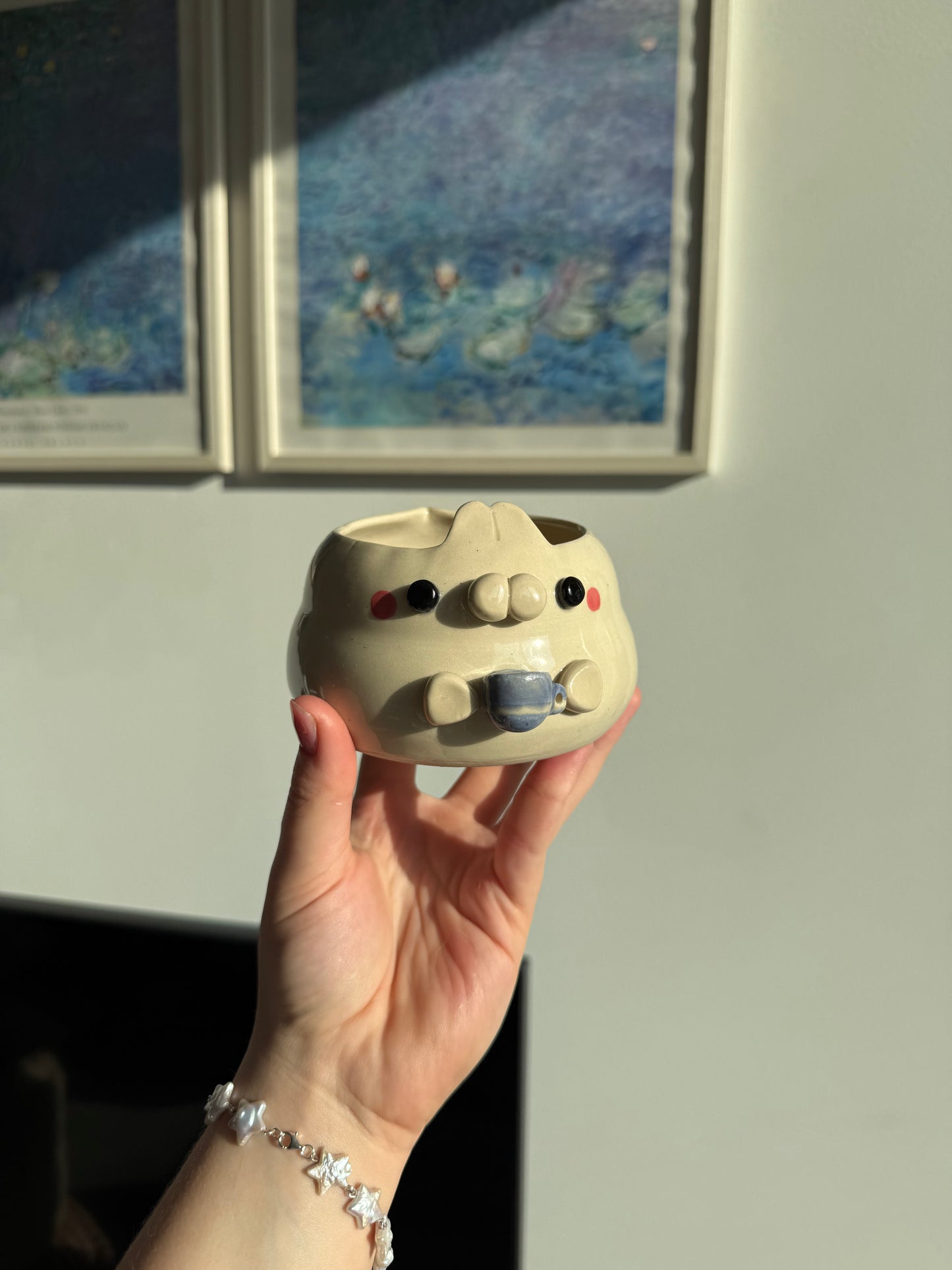 Bailey the Bunny matcha bowl