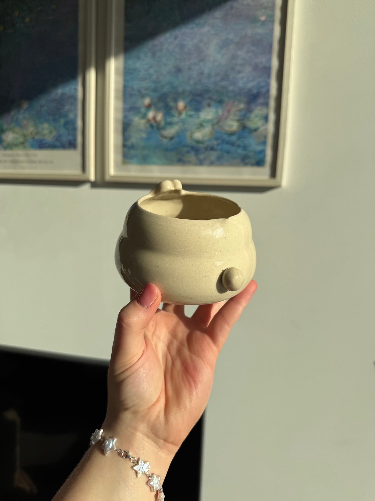 Bailey the Bunny matcha bowl