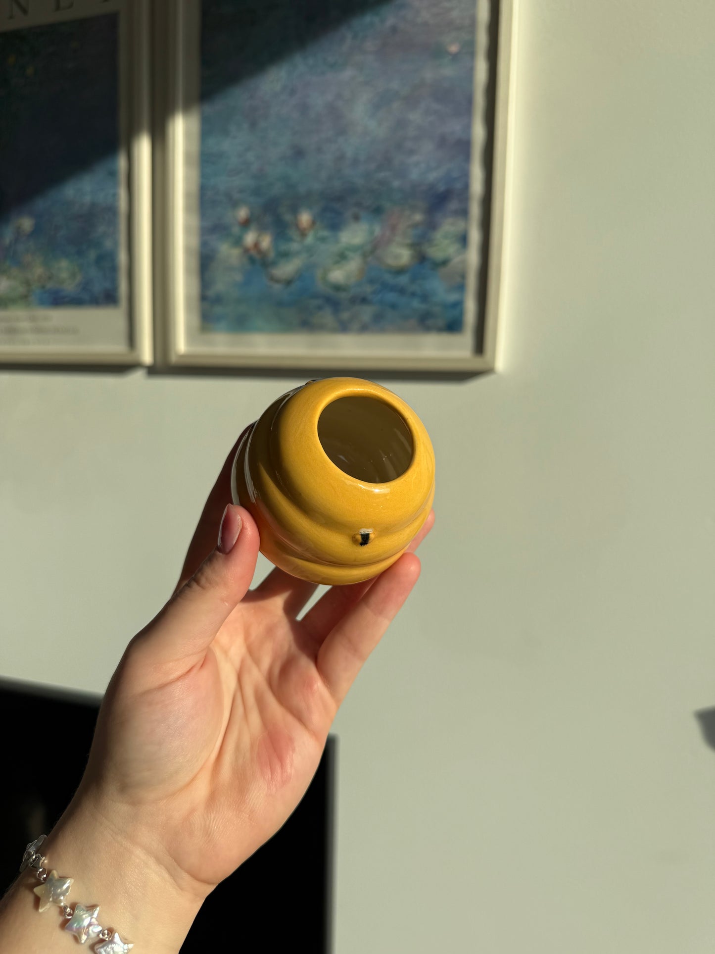 Hailey the Honeybear matcha bowl
