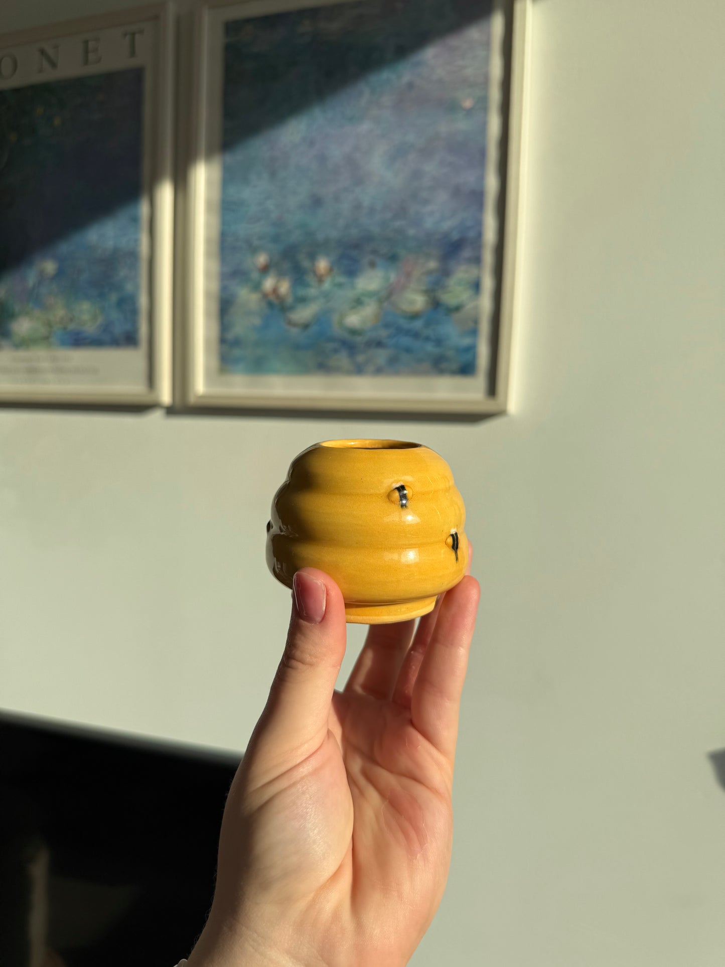 Hailey the Honeybear matcha bowl