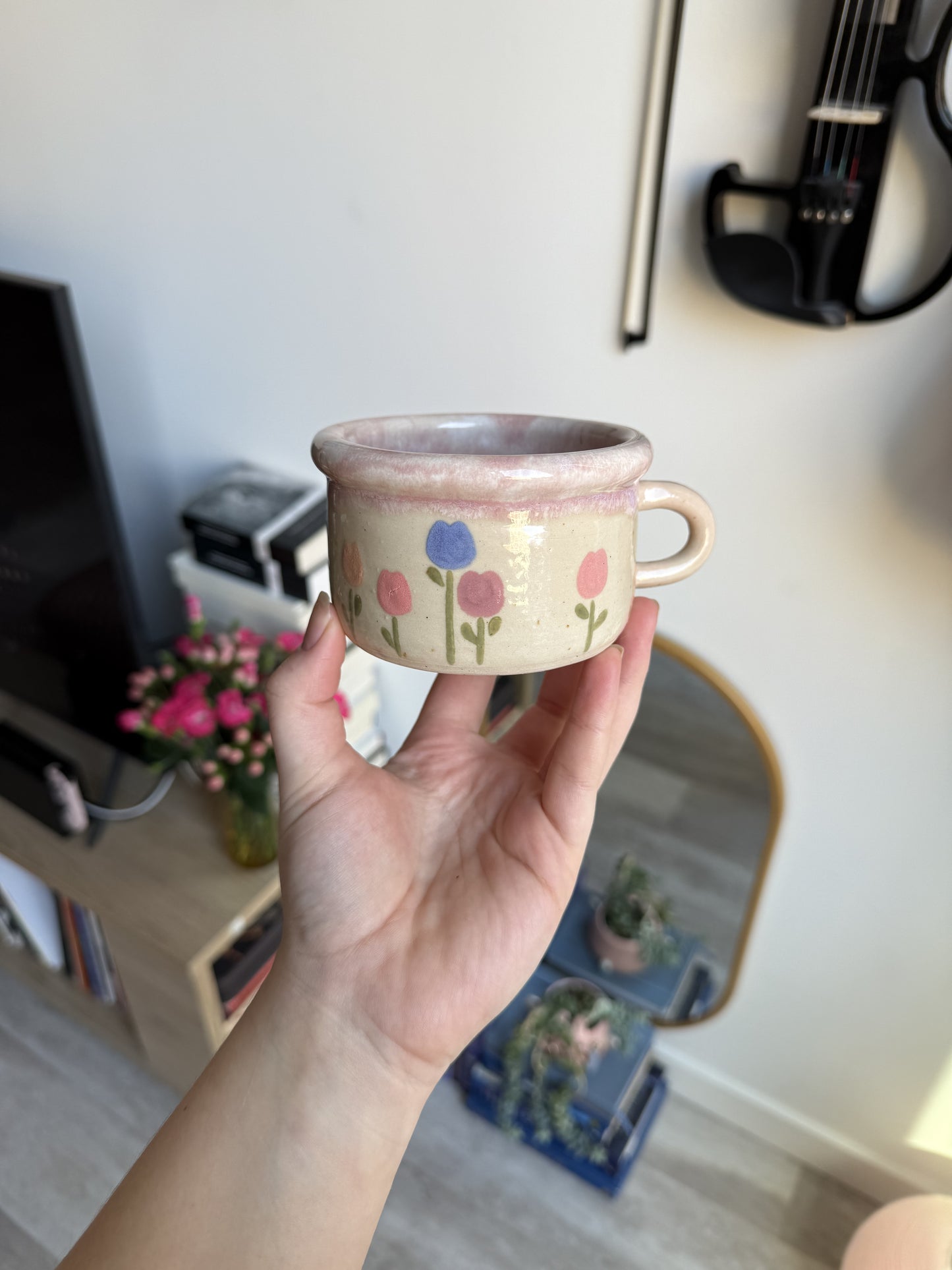 Tulip fields mug