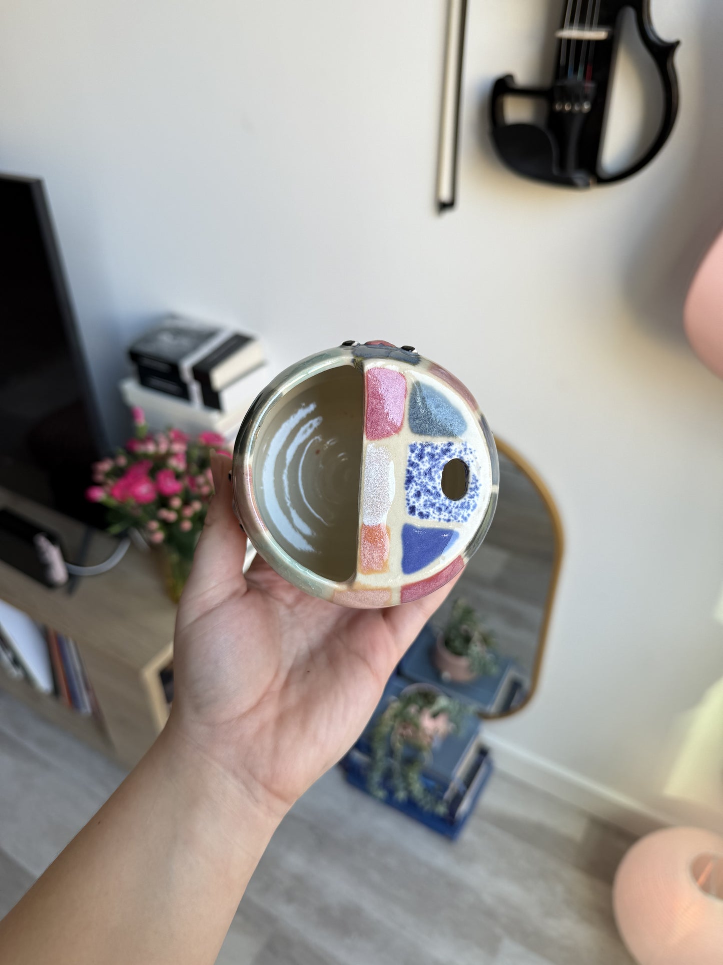 Mosaic to go mug