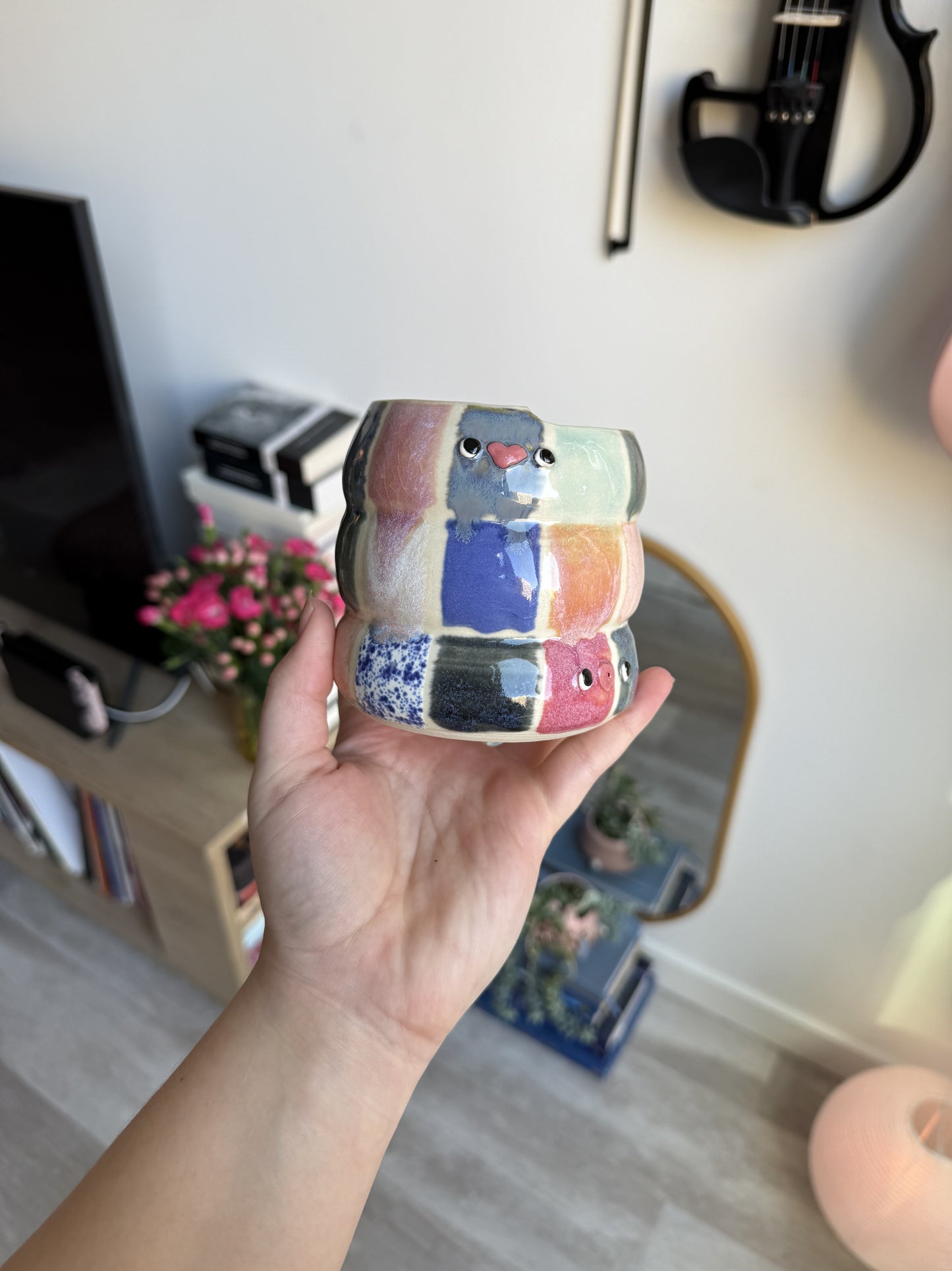 Mosaic to go mug