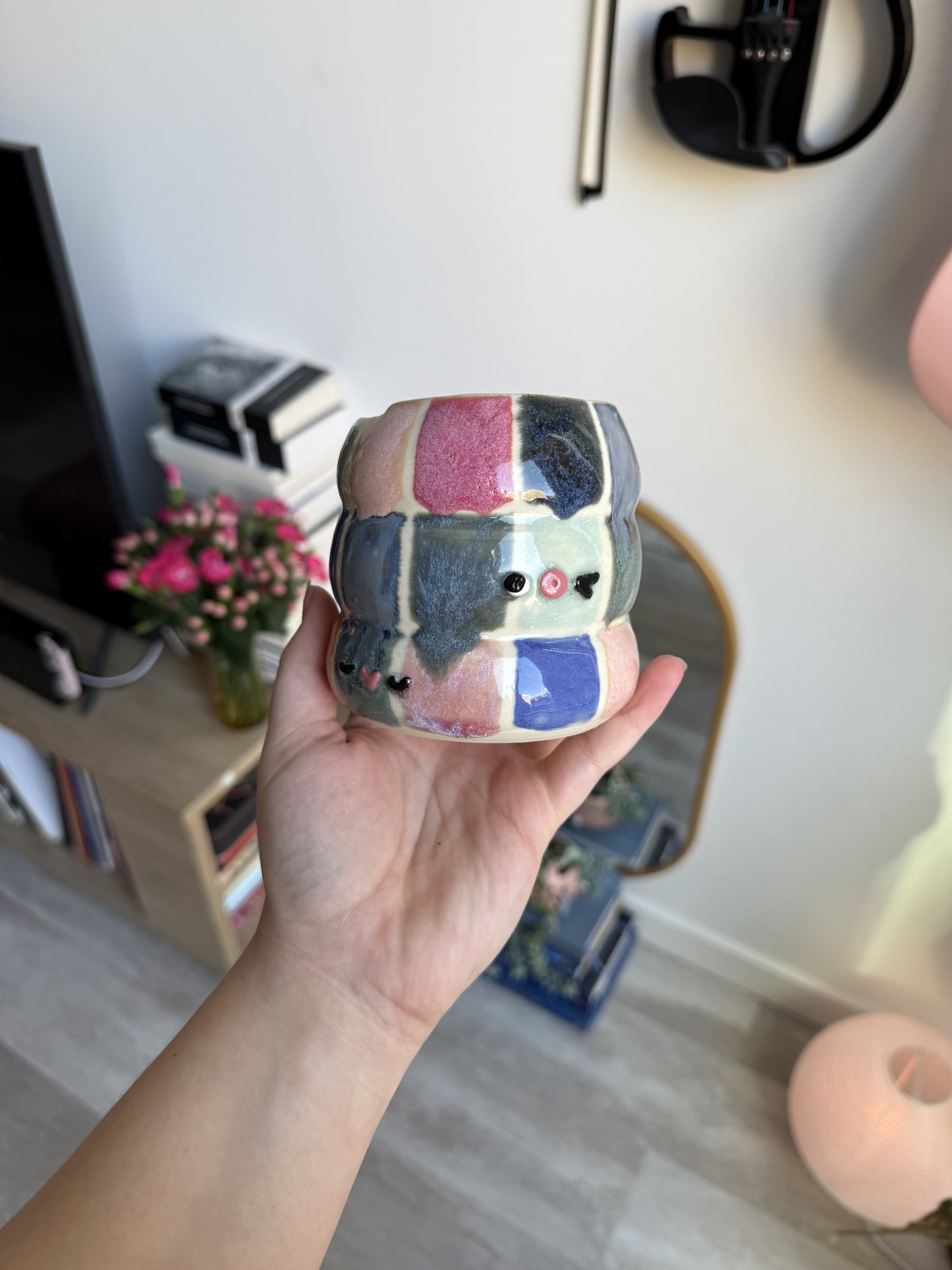Mosaic to go mug