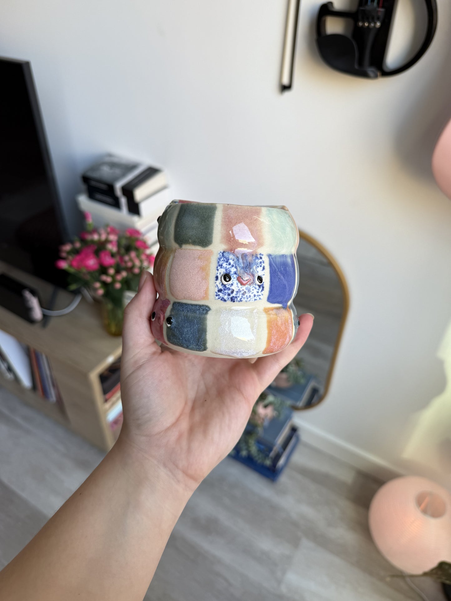 Mosaic to go mug