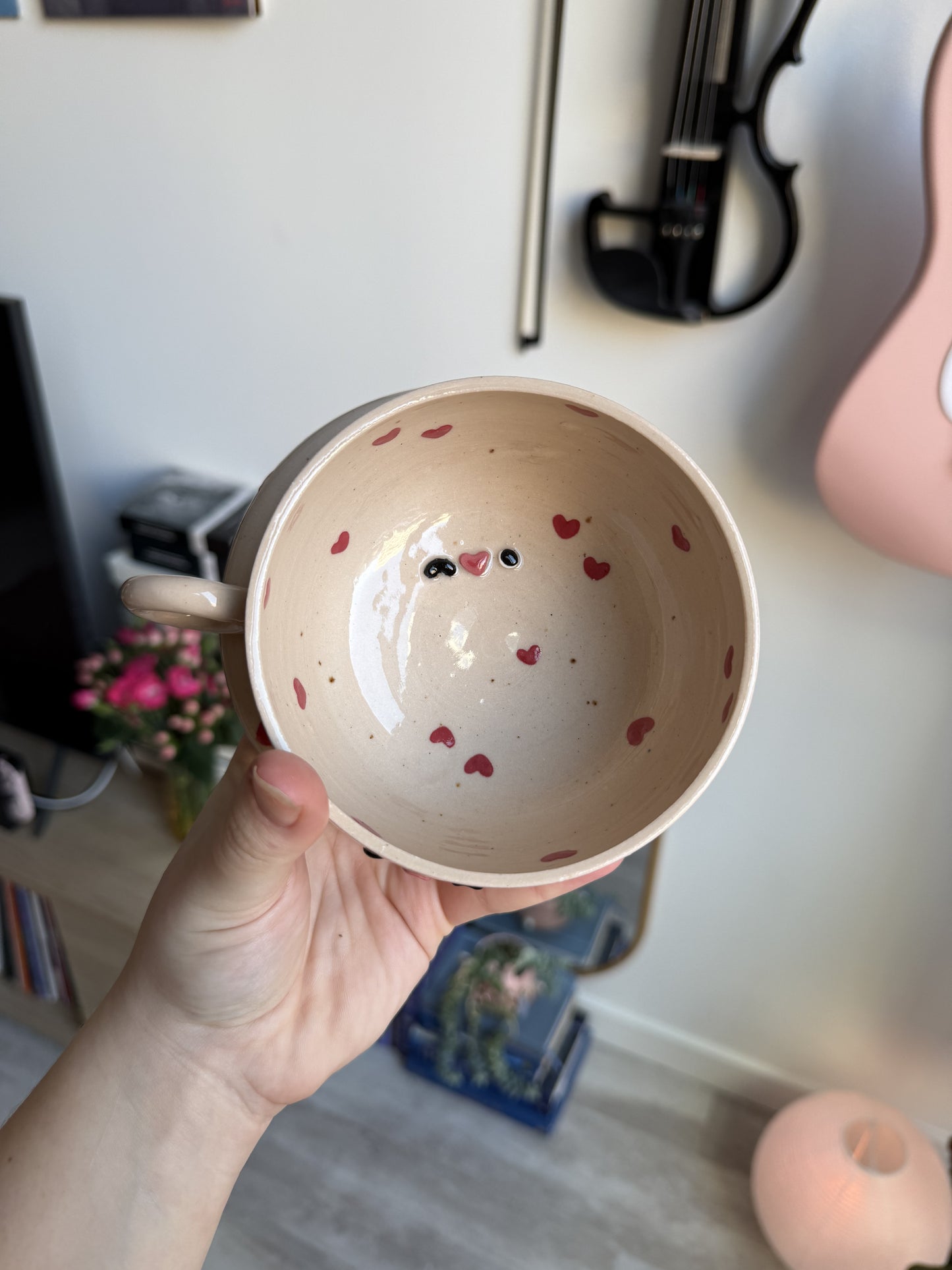 Queen of hearts latte set