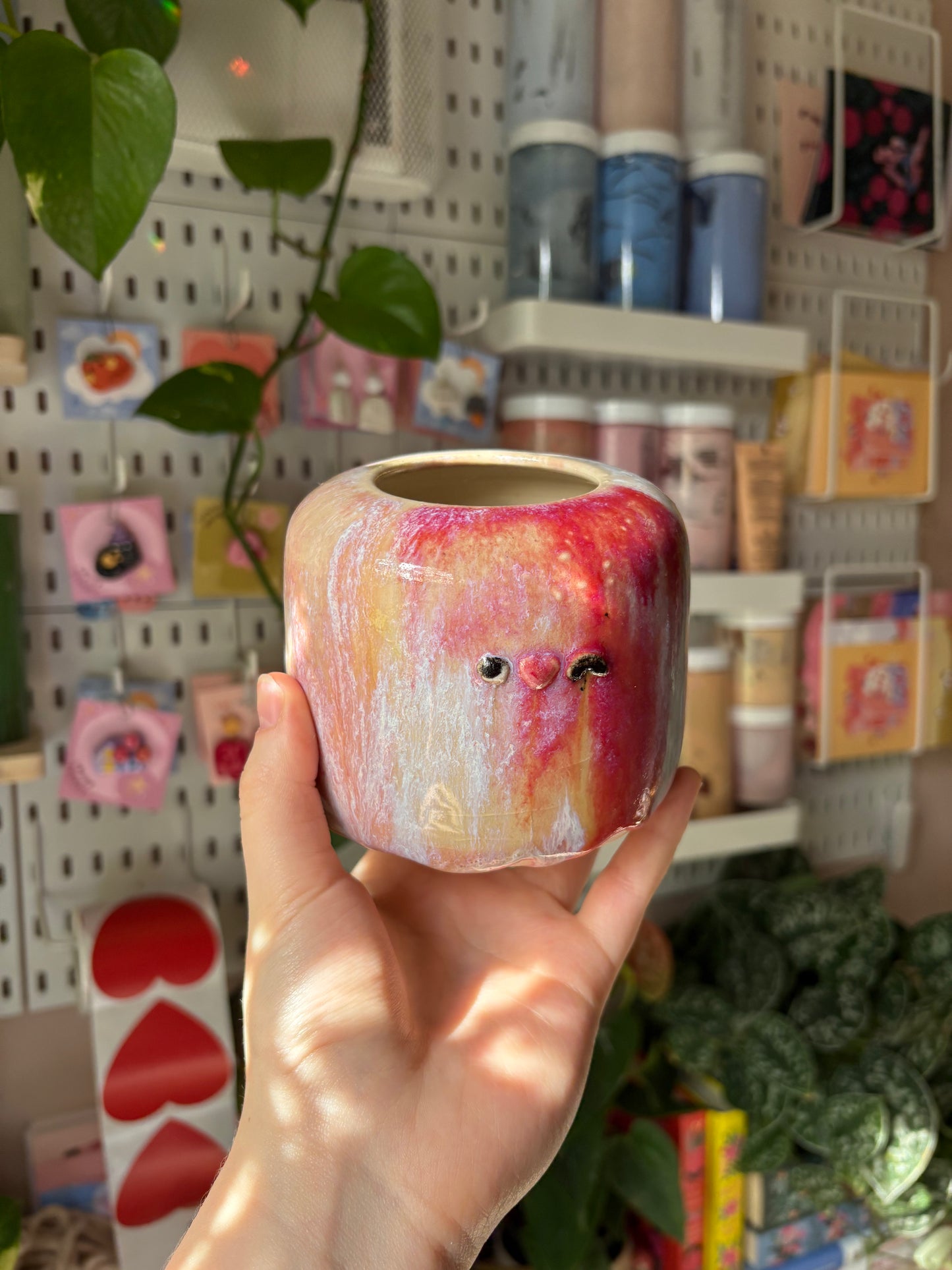 Blended Blush Vase
