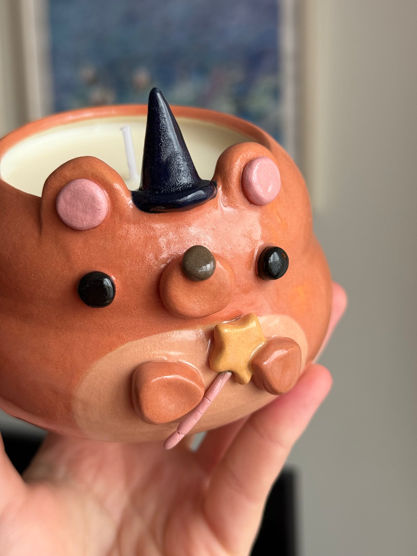 William the Witch Bear Candle
