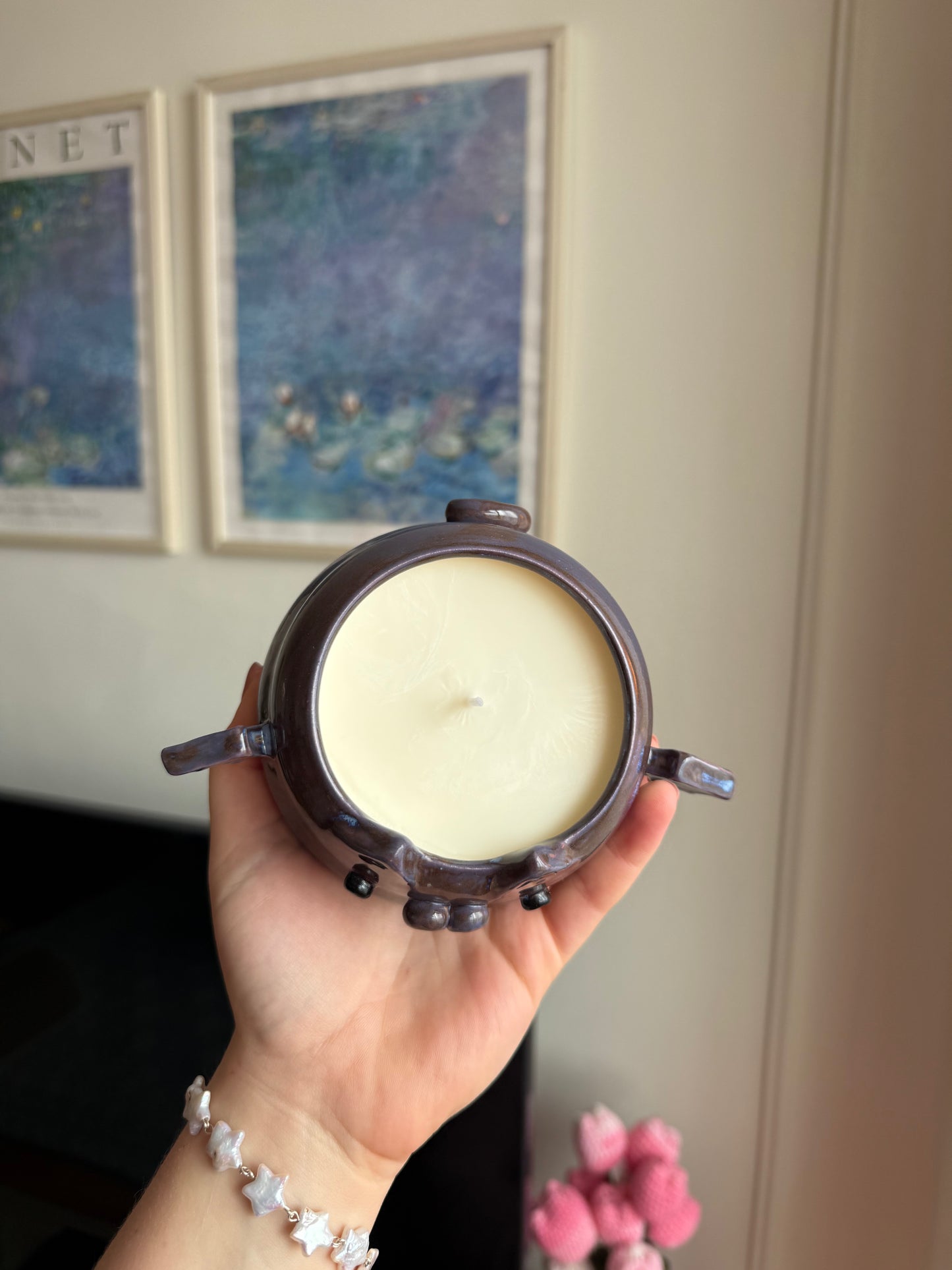 Blanche the Bat Candle