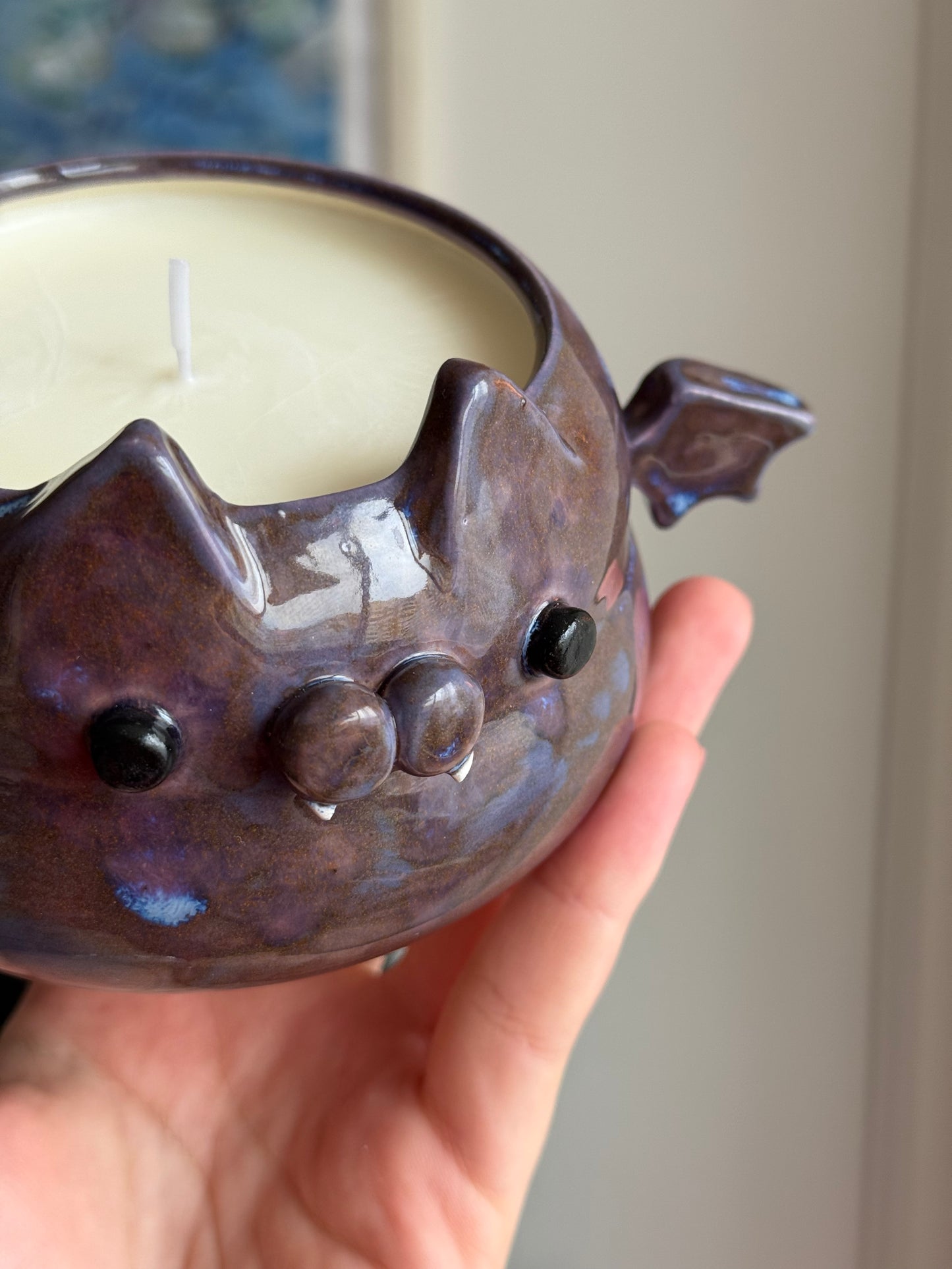 Blanche the Bat Candle