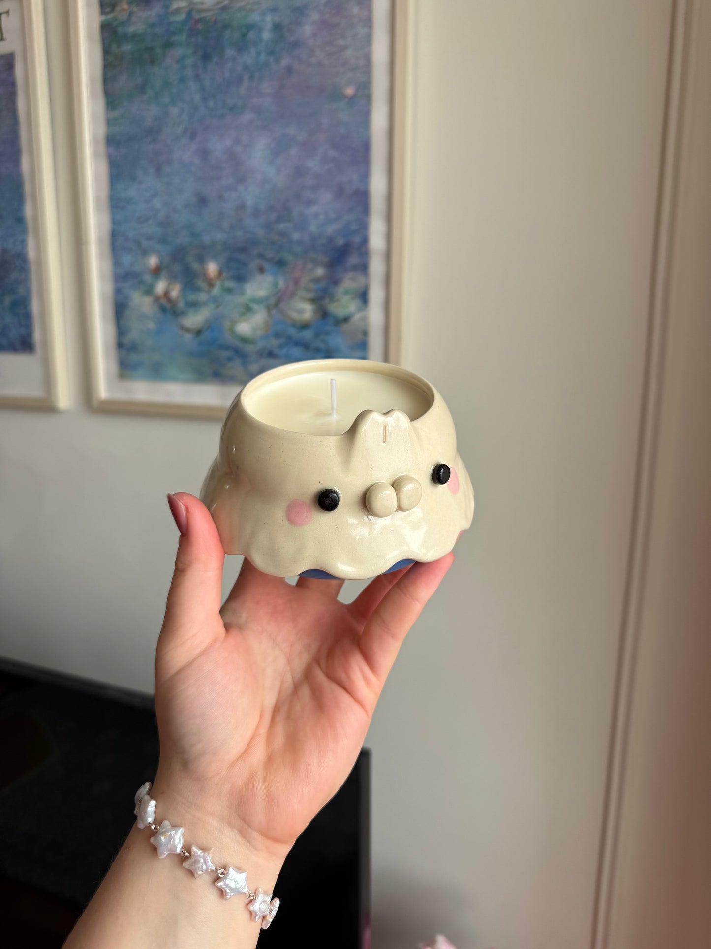 Gigi the Ghostie Candle