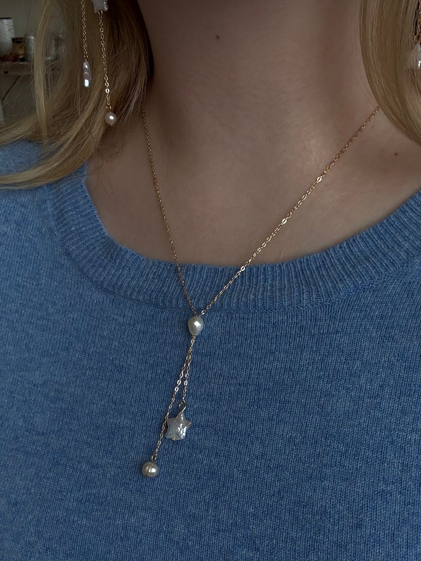 Fallen star necklace