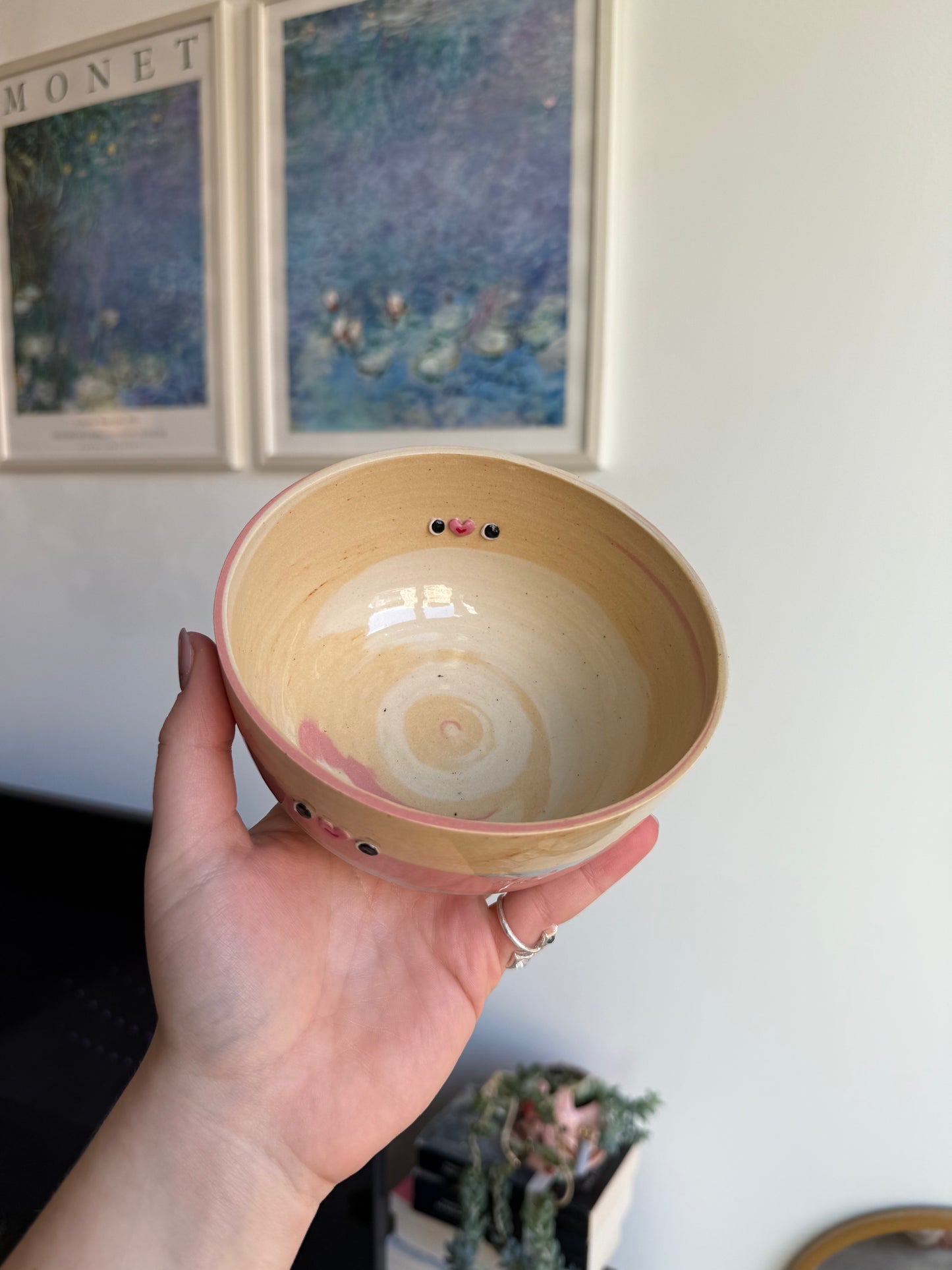 Sunset swirl bowl