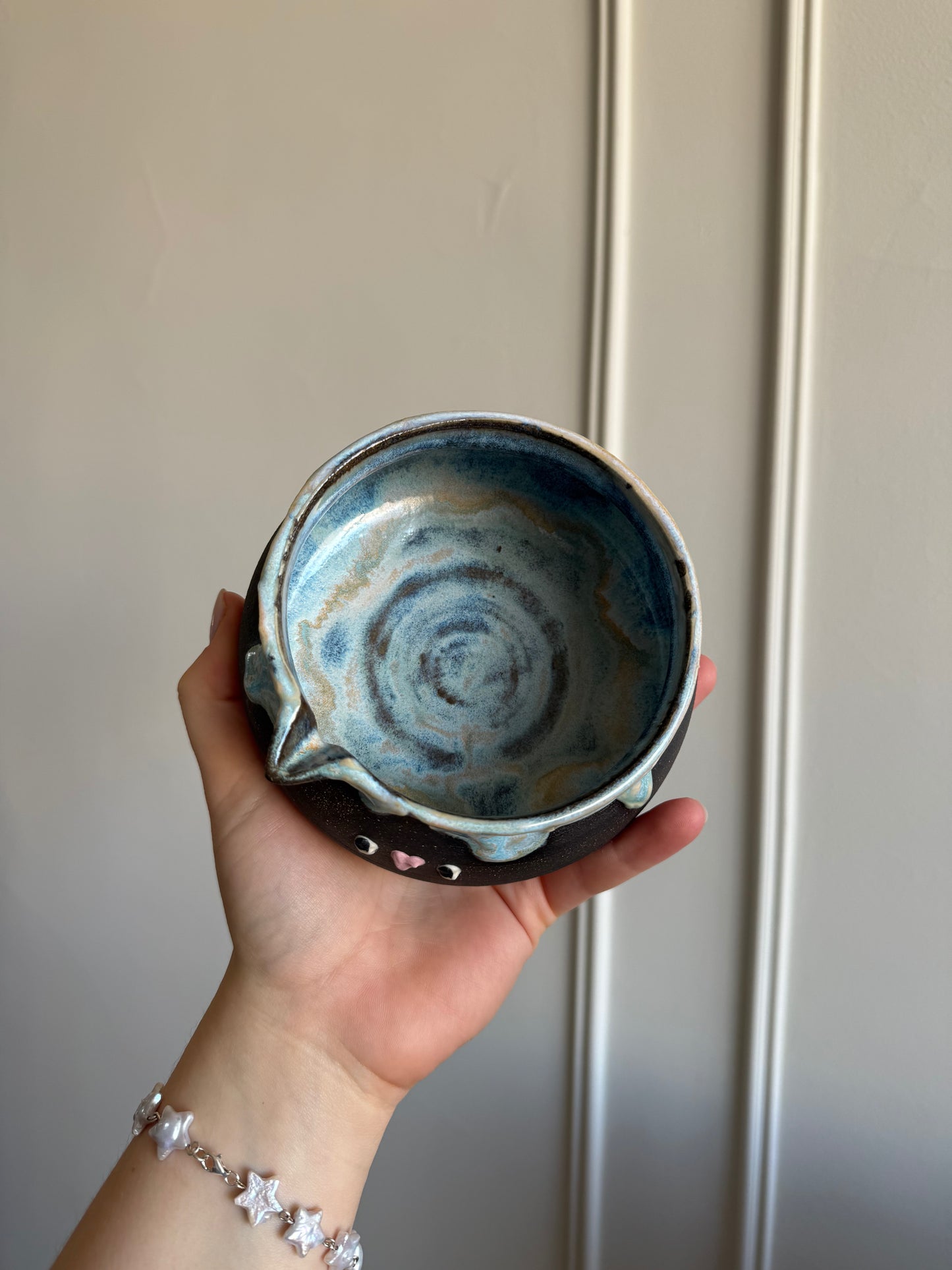 Saturn the Cauldron Matcha Bowl