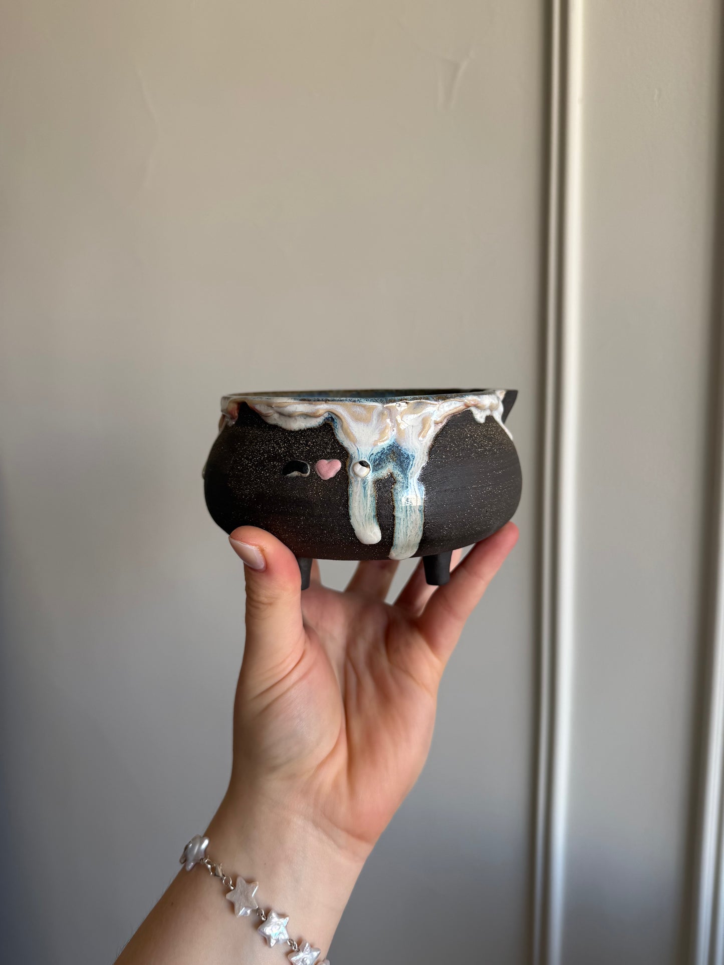 Uranus the Cauldron Matcha Bowl