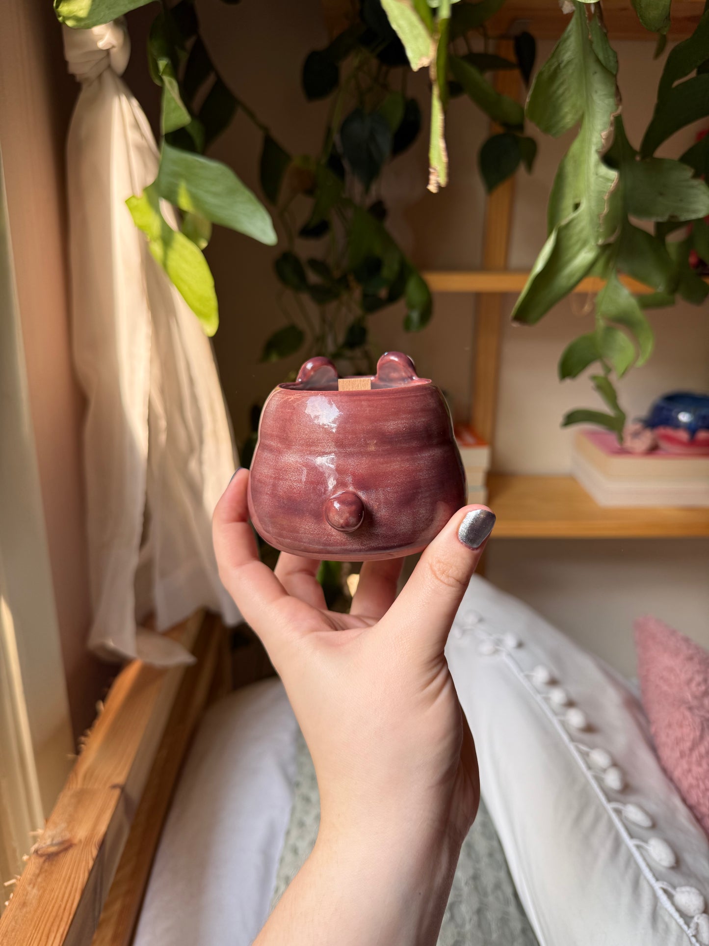 Tiny the Coffee Candle bear