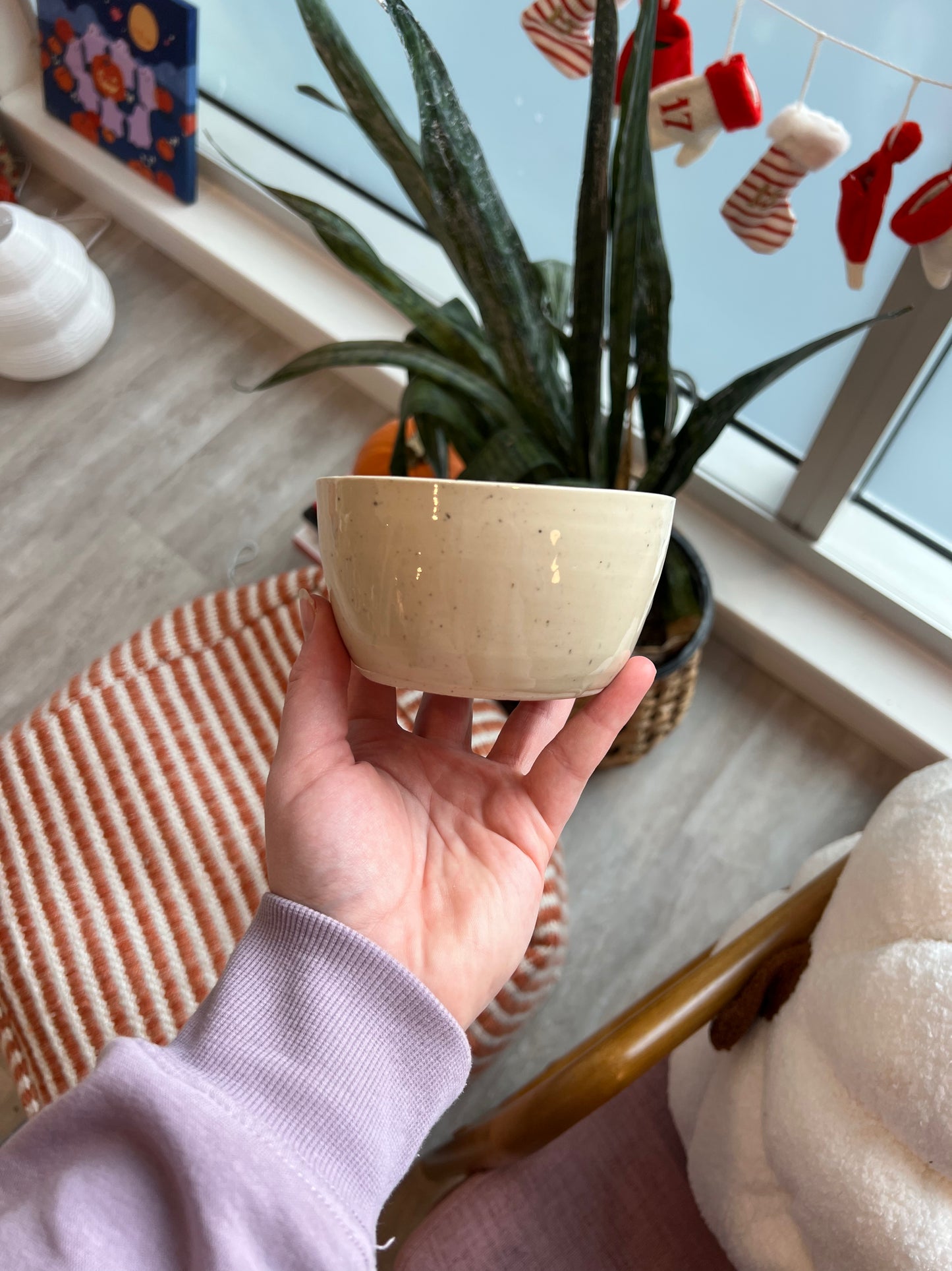 Pumpkin pie bowl