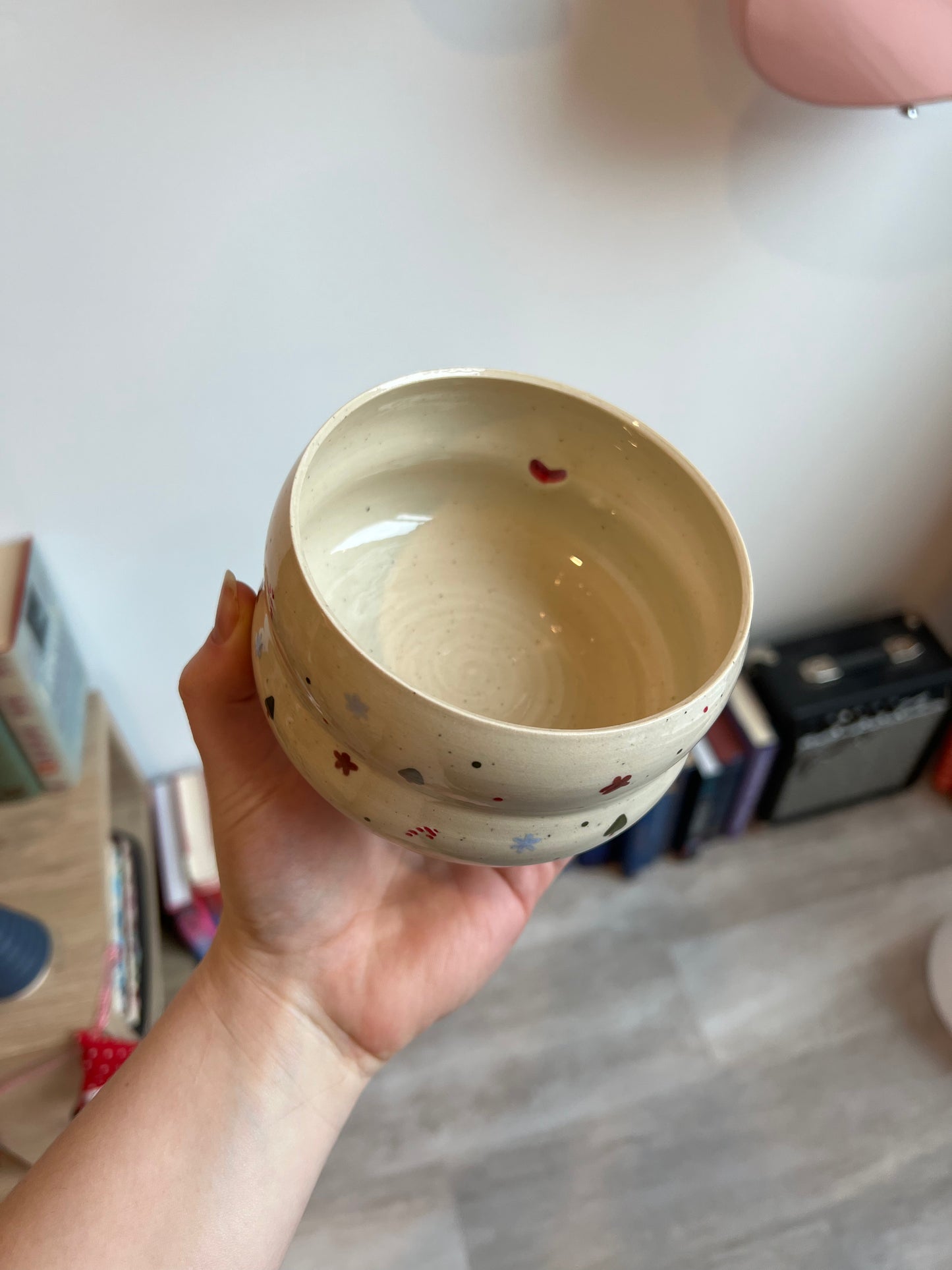Christmas yarn bowl