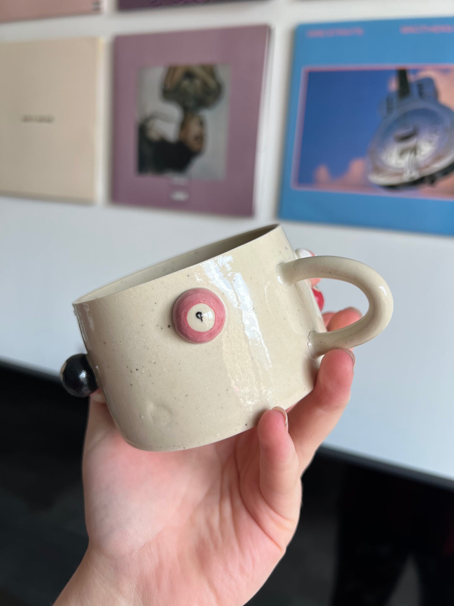 Pool ball mug