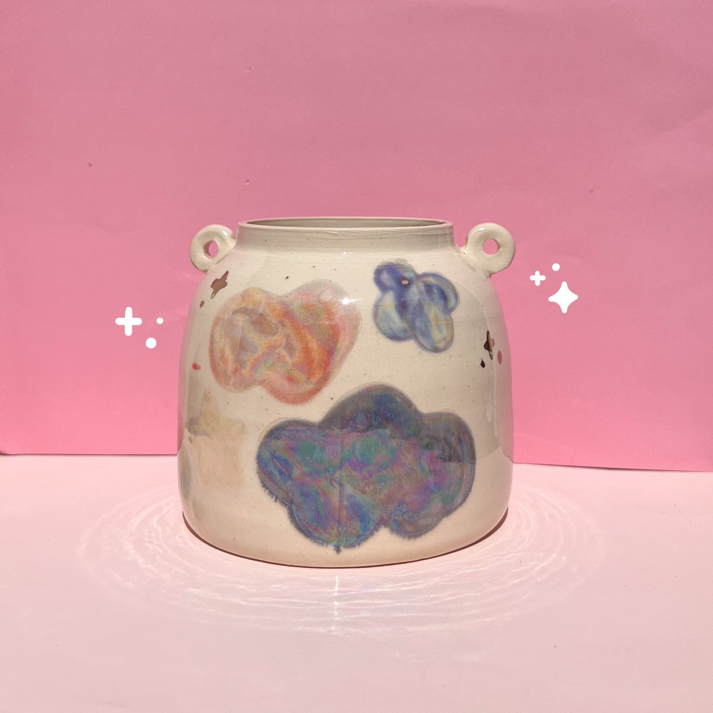 Shiny shapes vase :)