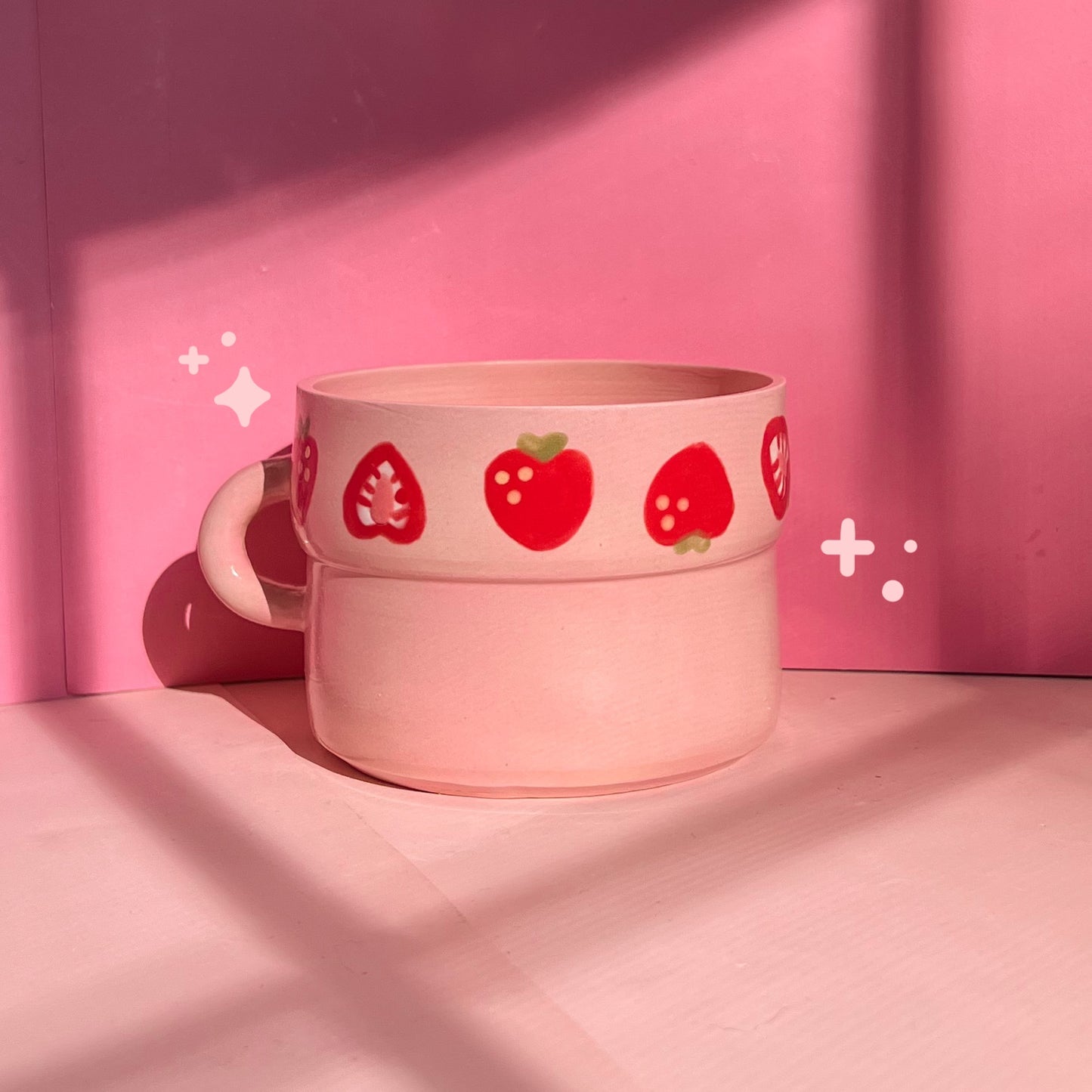 Strawberry mug