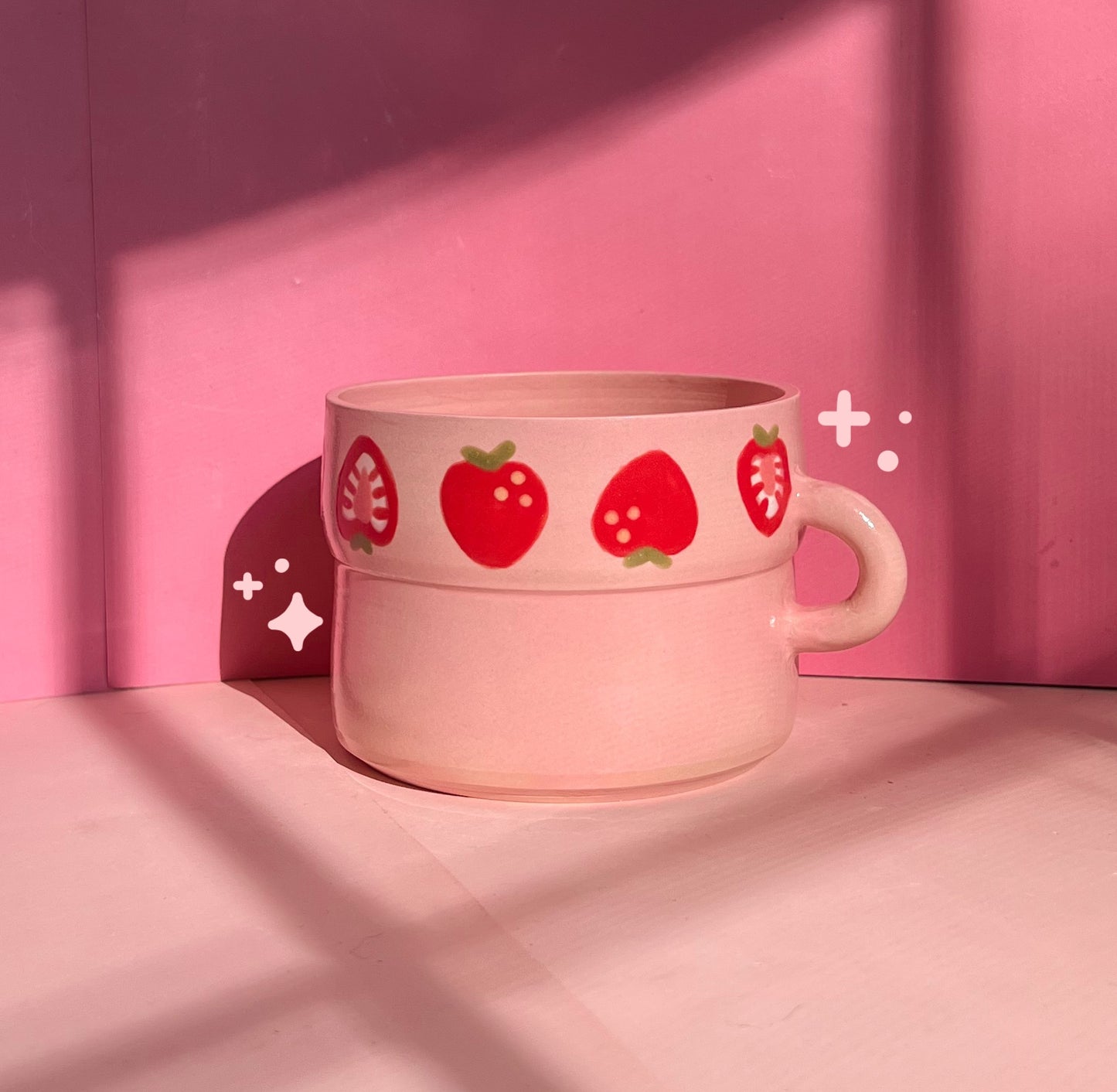 Strawberry mug
