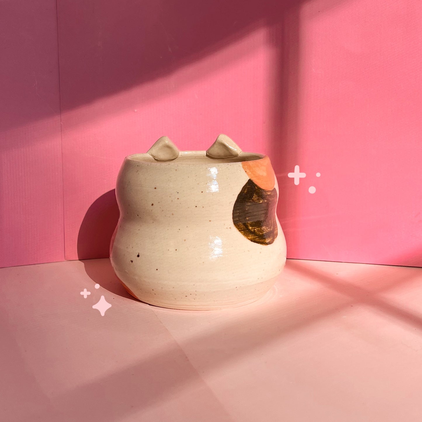 Calico cat piece