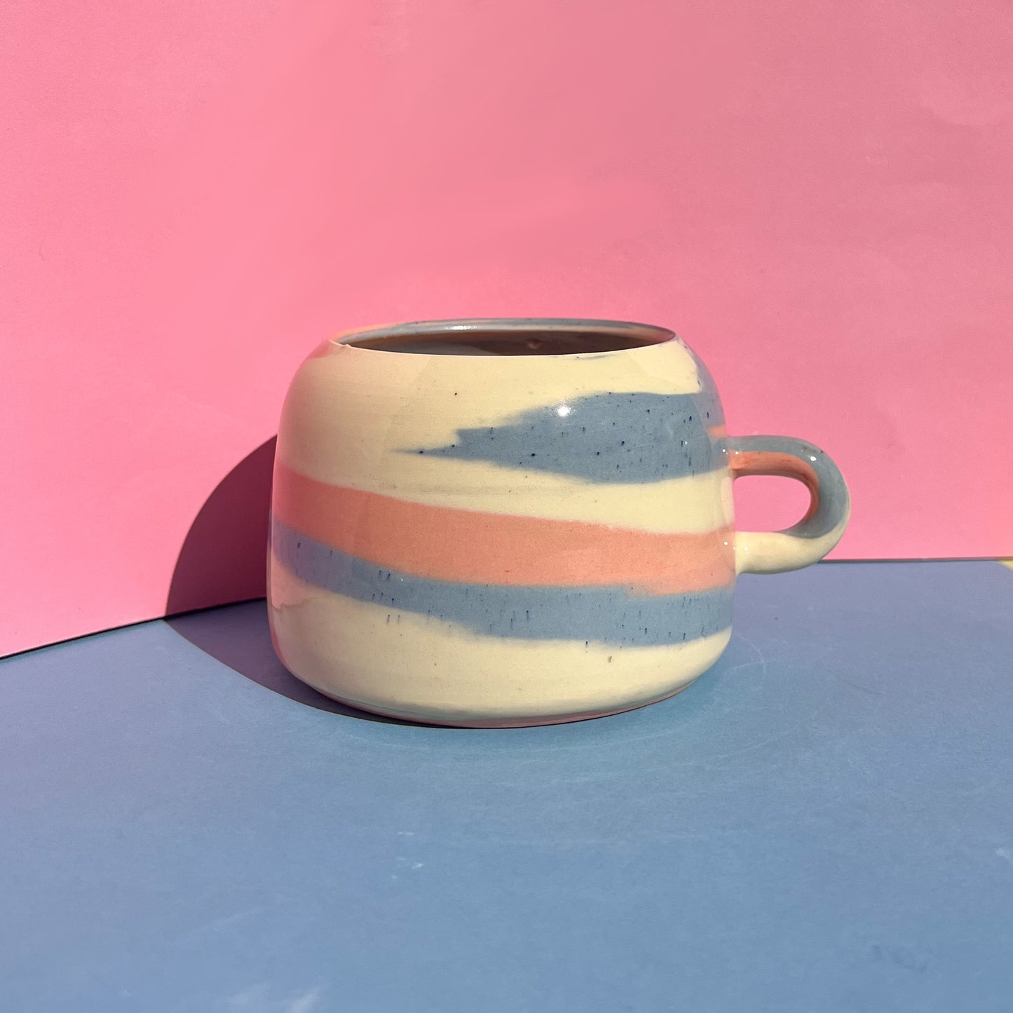 Large rosy mug