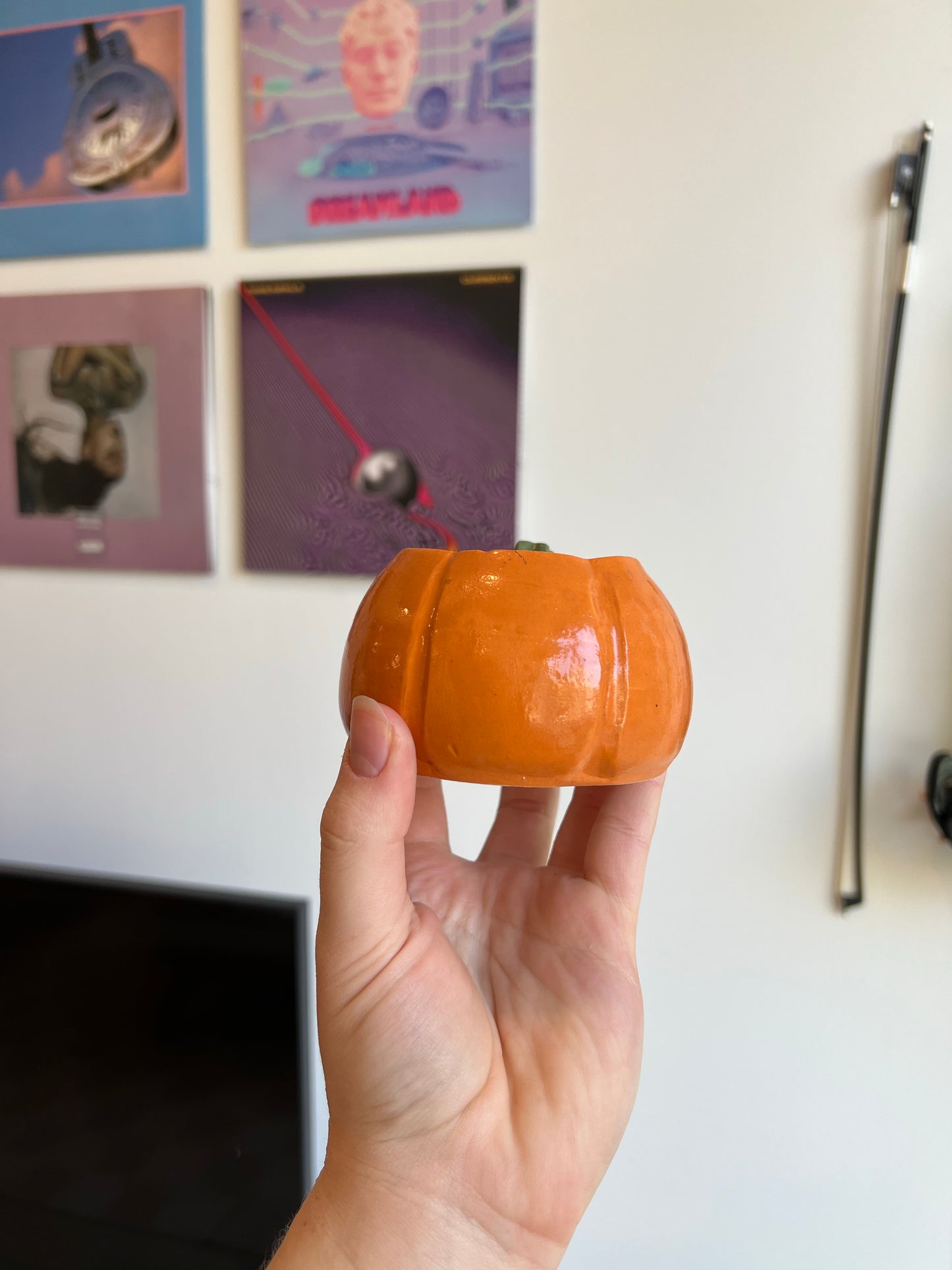 Seconds pumpkin planter