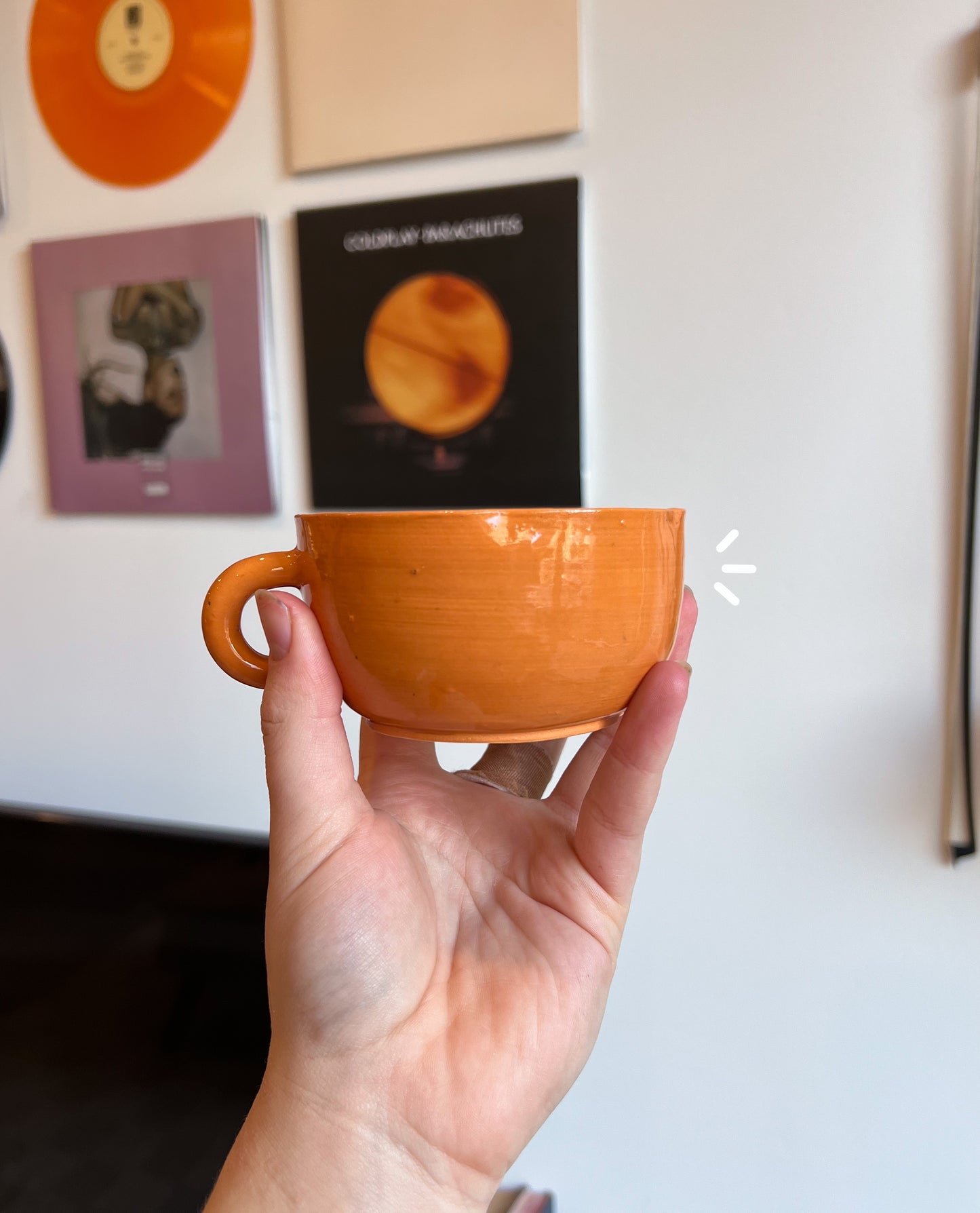 Pumpkin latte mug