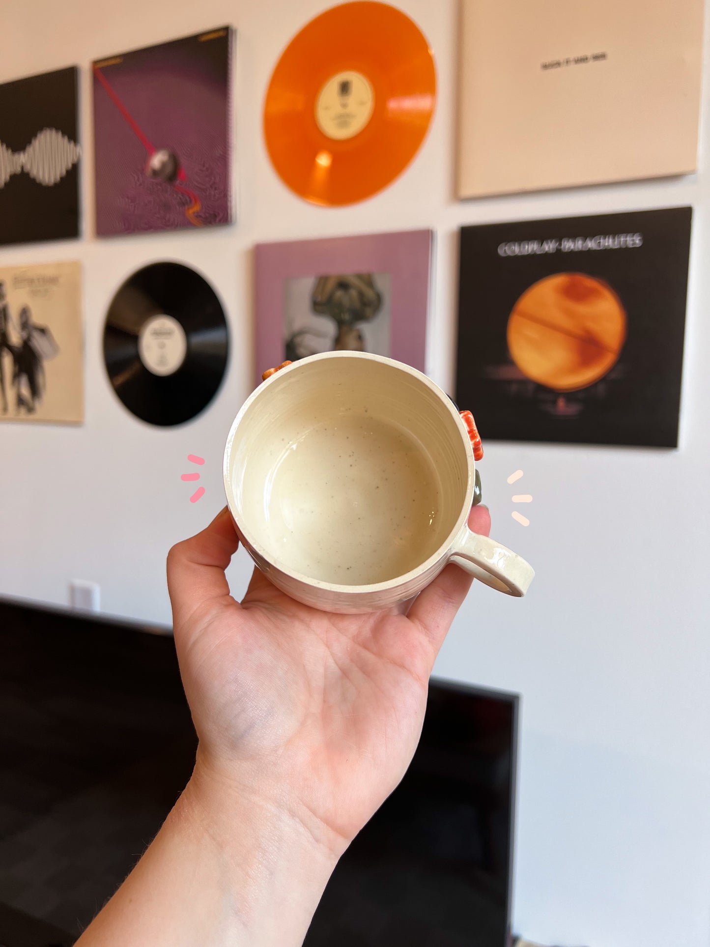 Fall leaf mug