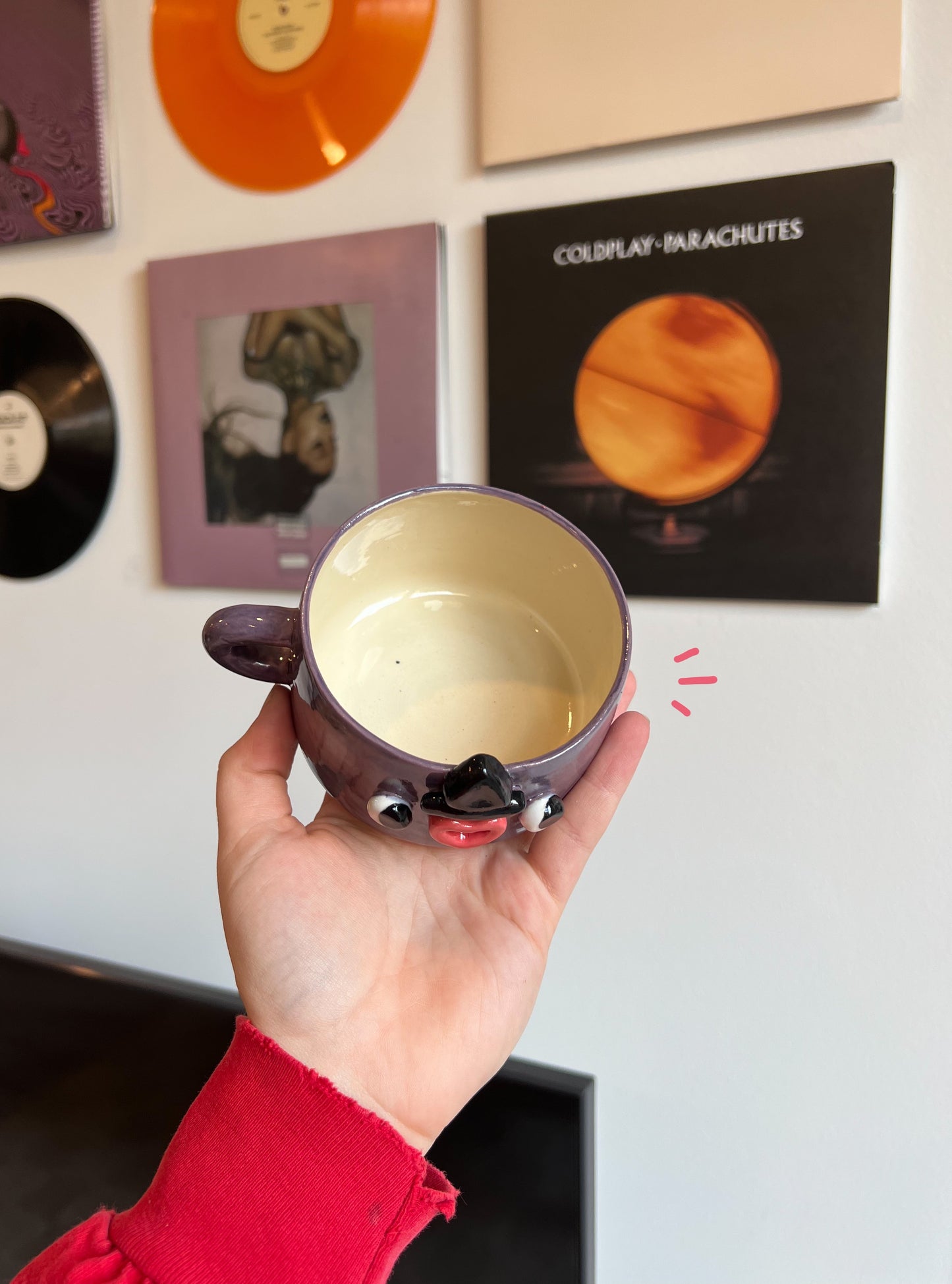 Purple witchy mug