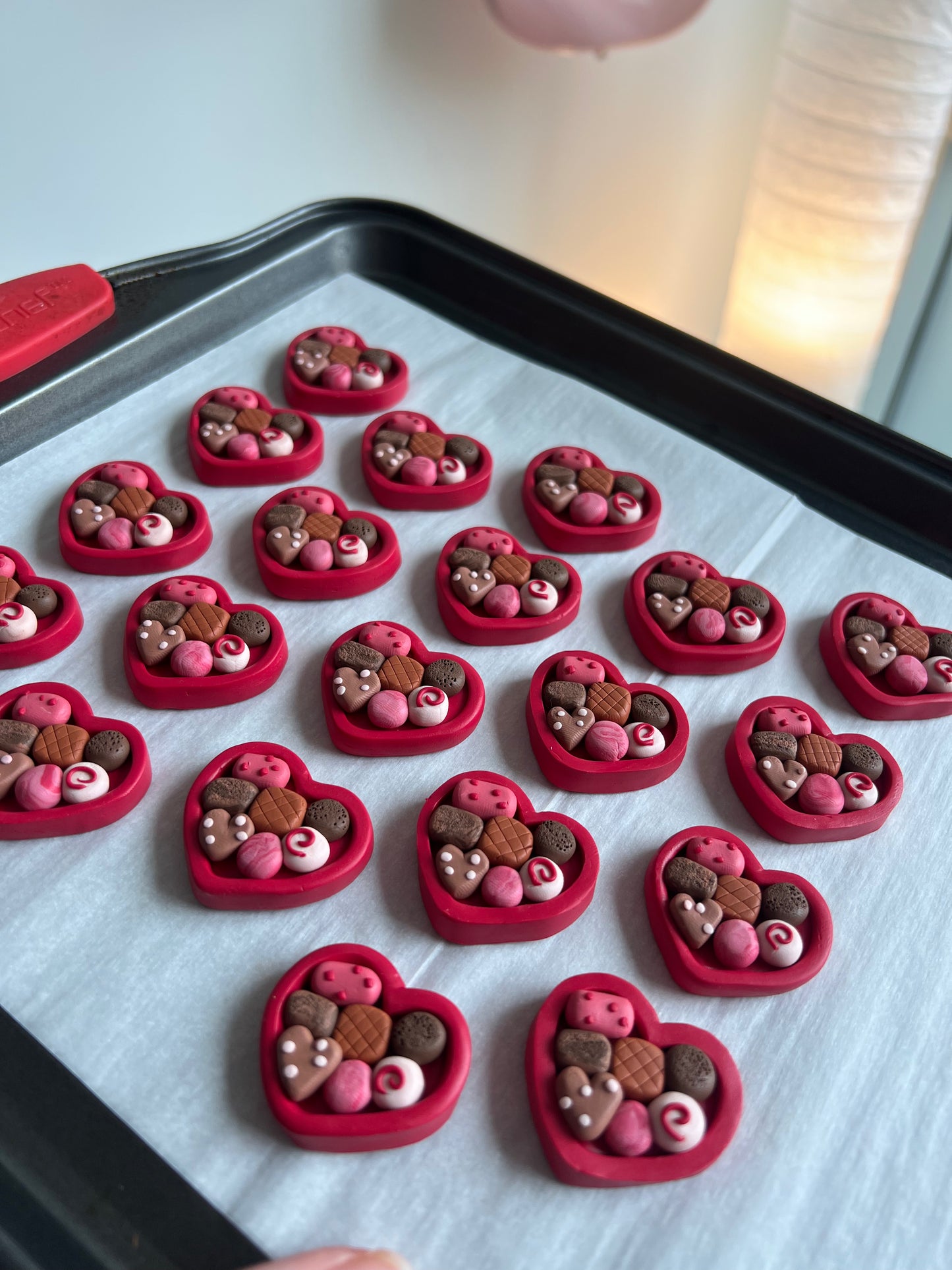 Chocolate Heart Earrings