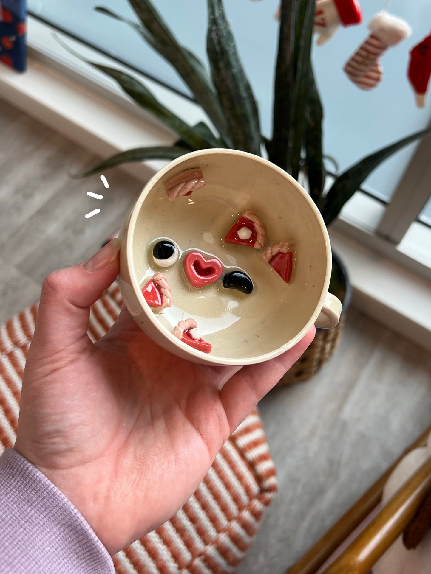 Pumpkin pie lattee mug