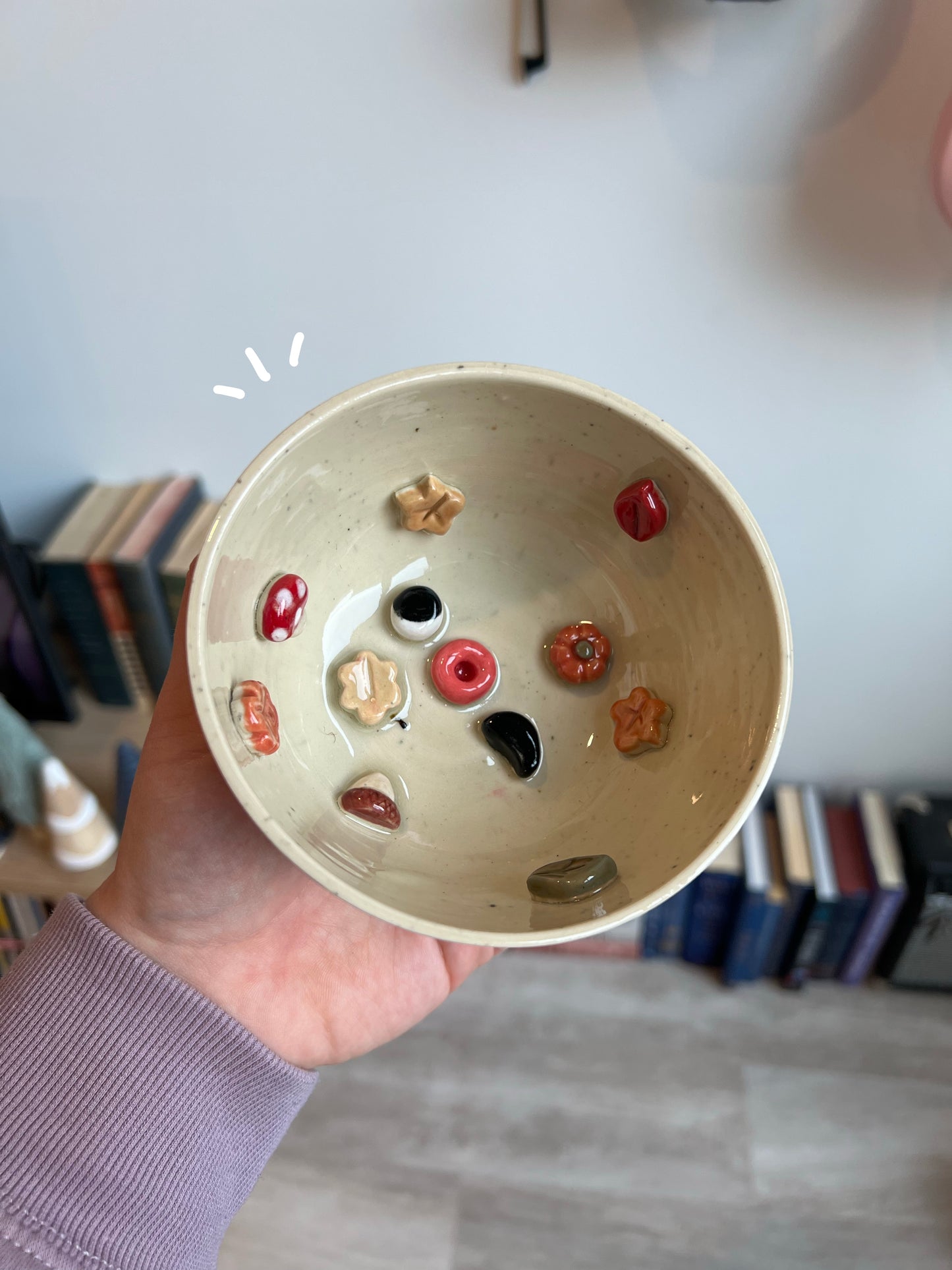 Fall leaves bowl