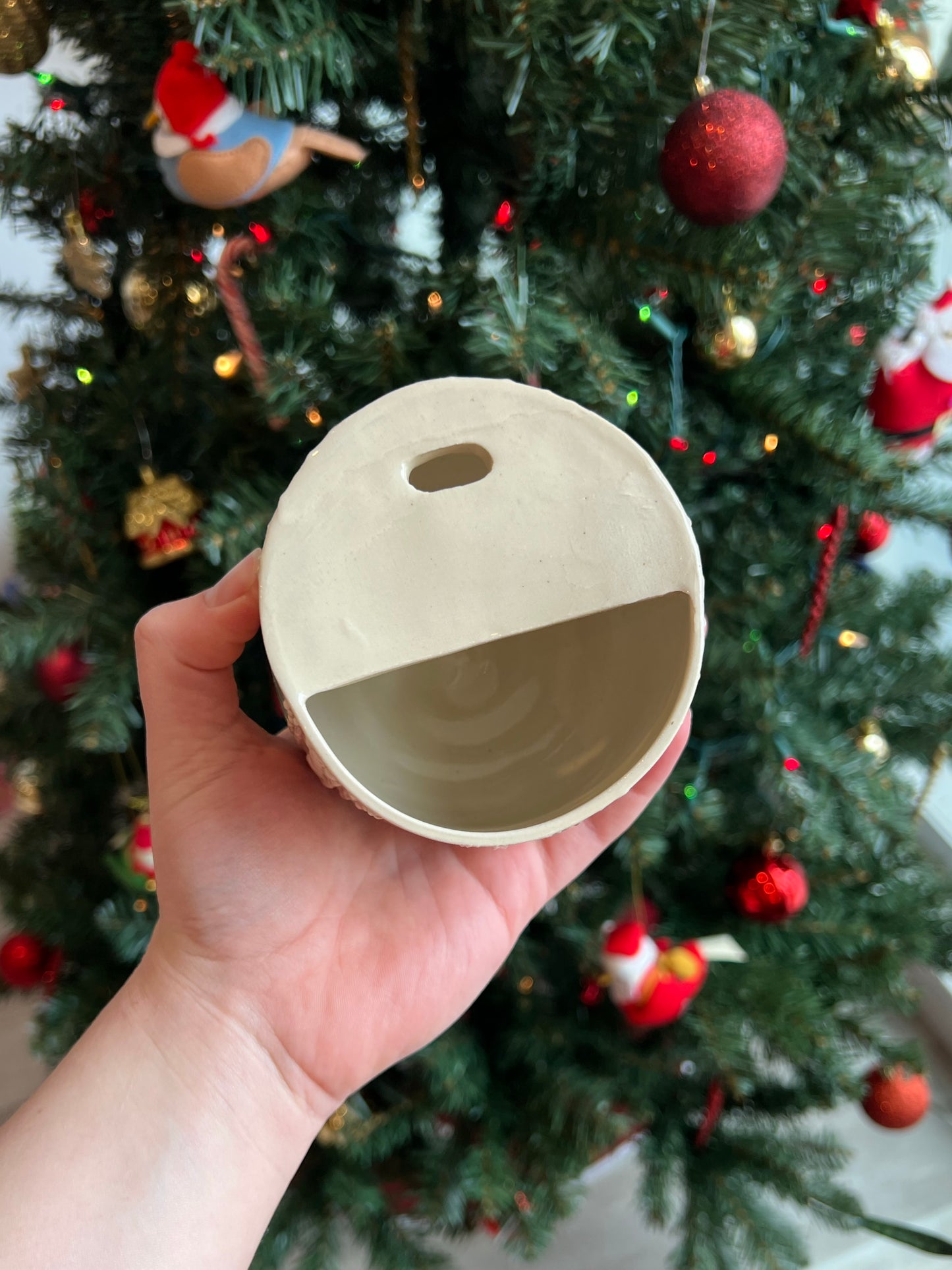 Cozy sweater latte cup