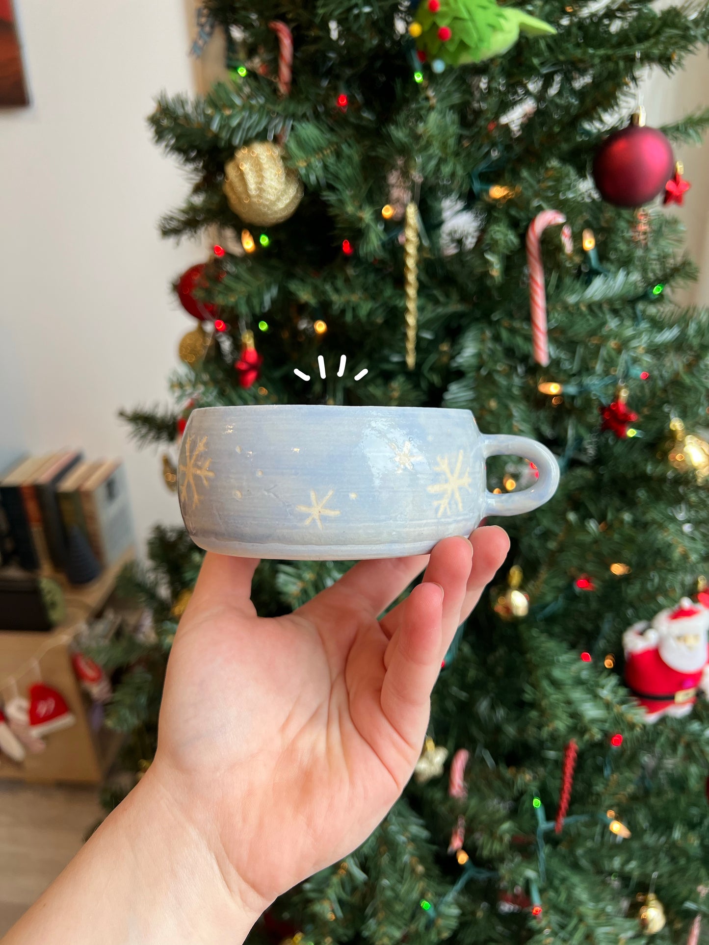 Snowflake teaset