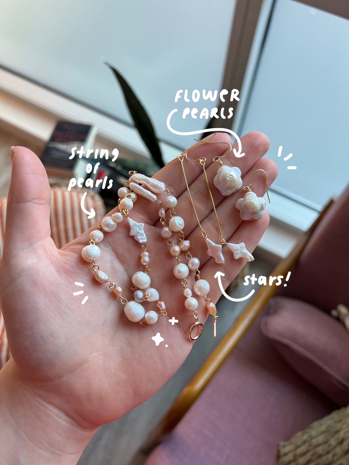 Champagne pearls