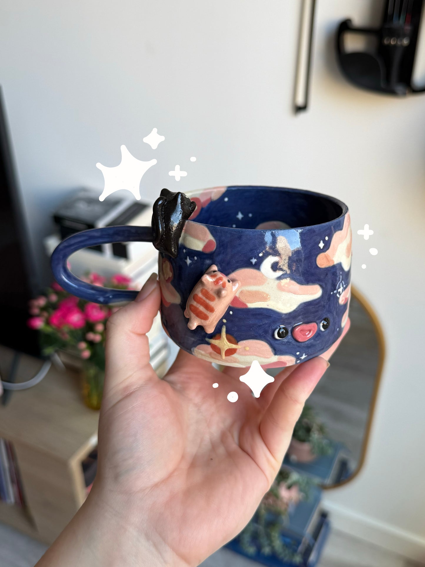 Twilight clouds mug