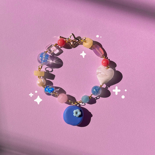 Blueberry friendship bracelet