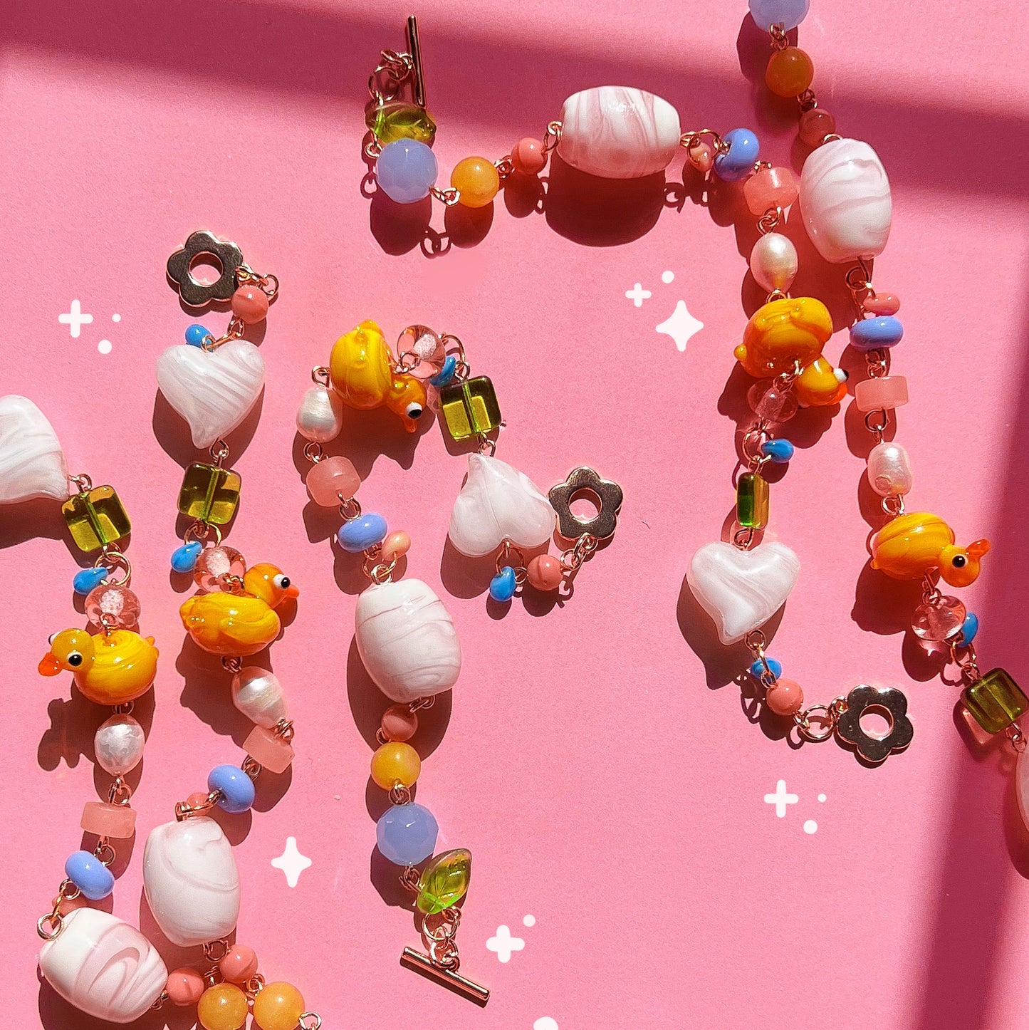 Ducky charm bracelet